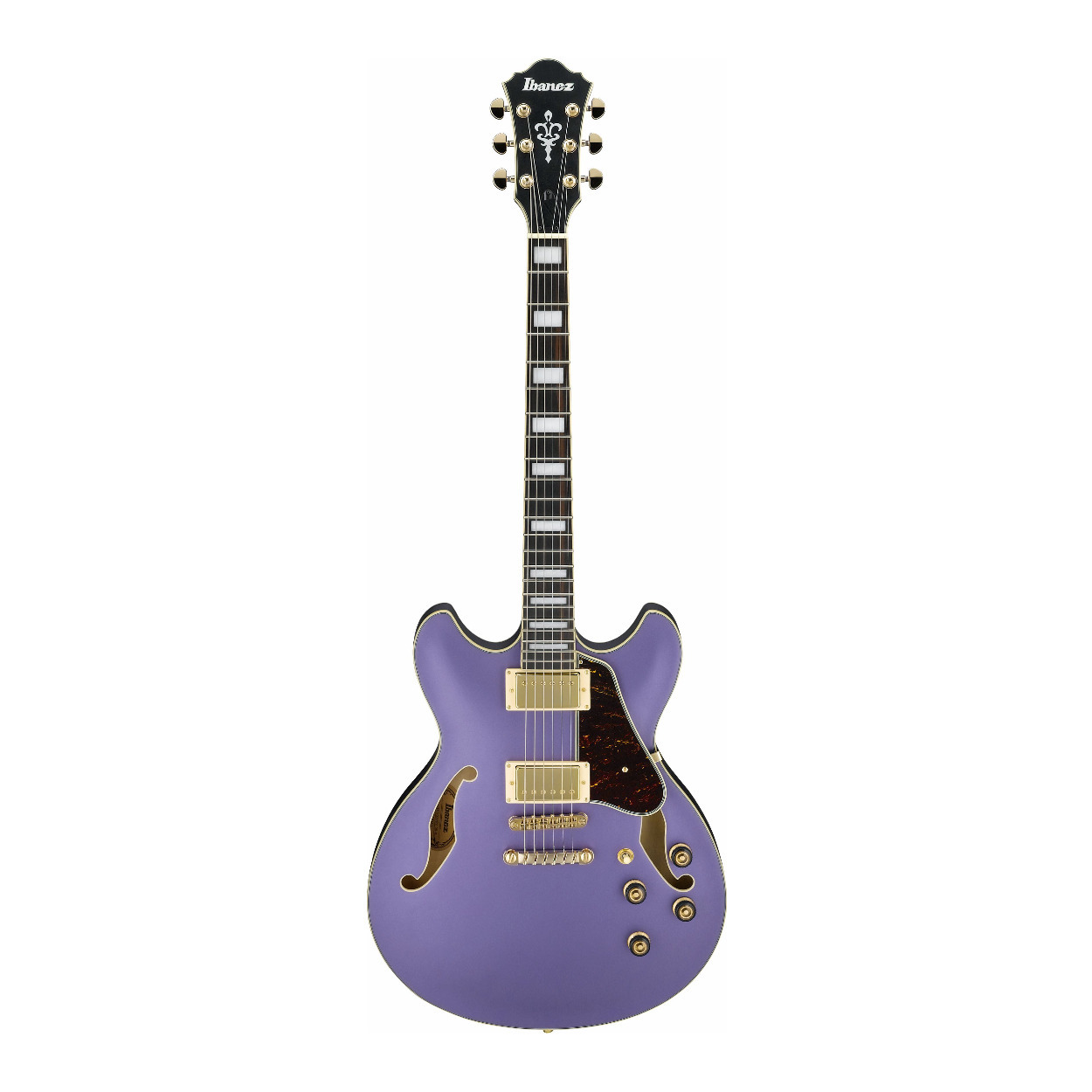 Ibanez AS Artcore 6-String Semi-Hollow Body Electric Guitar (Metallic Purple Flat, Right-Handed) -  AS73GMPF