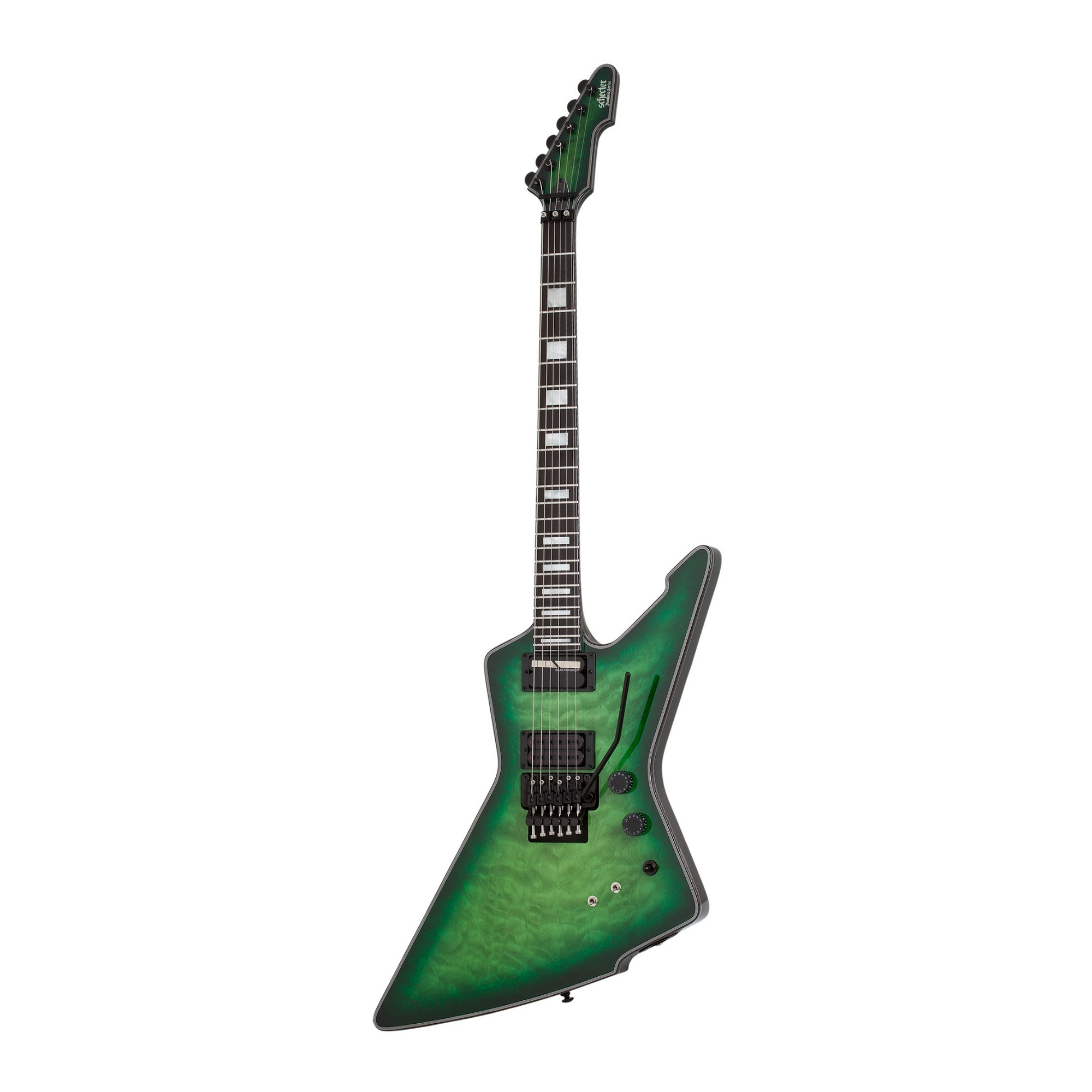 Schecter E-1 FR S Special Edition 6-String Electric Guitar (Right-Handed, Green Burst) -  SGR-3255