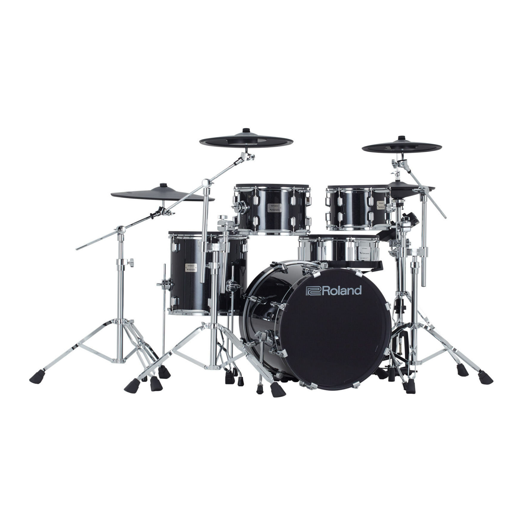 Roland VAD507 V-Drums Acoustic Design Electronic Drum Kit with TD-27 Module and Prismatic Sound in Black -  ROLVAD507-1-SET