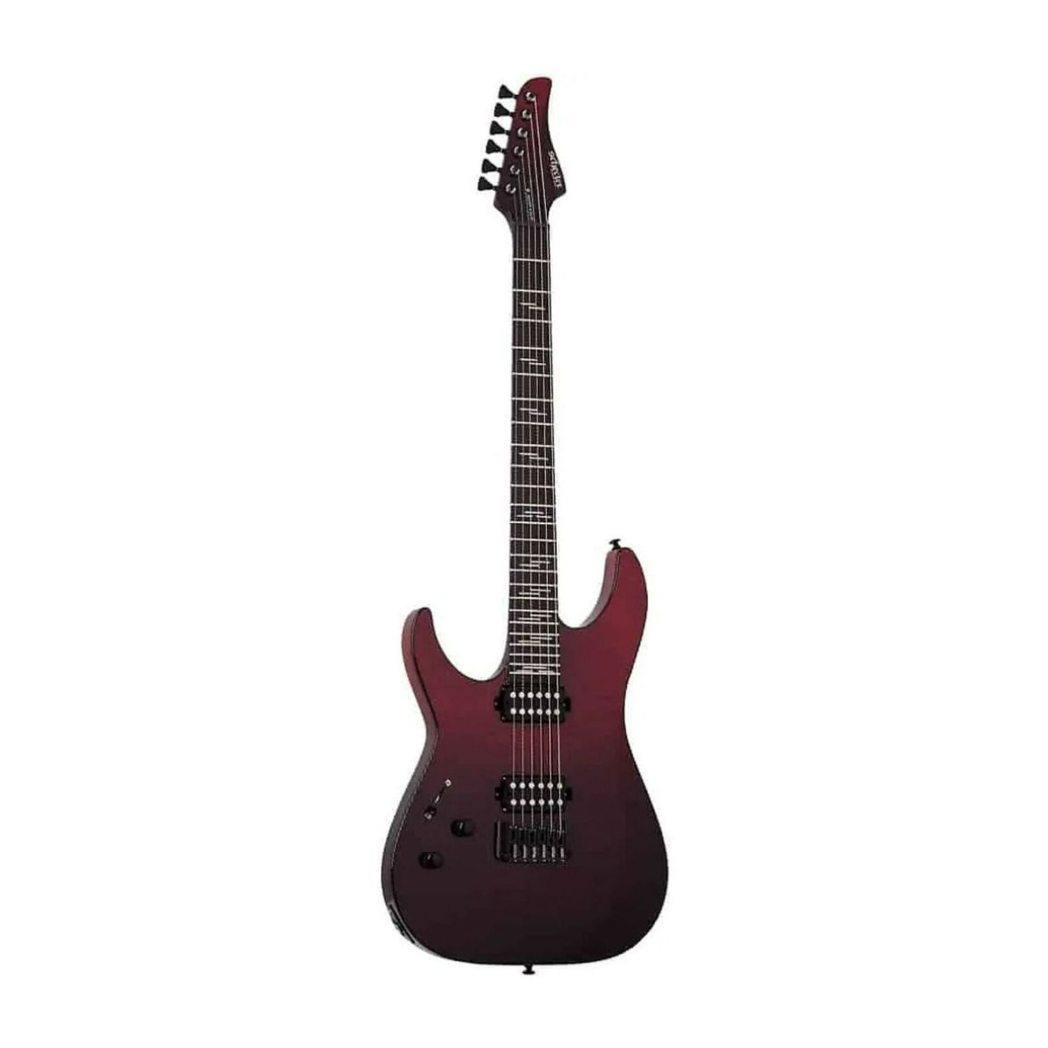 Schecter Reaper-6 LH 6-String Electric Guitar with Ebony Fretboard (Left-Handed, Blood Burst) in Red/Black -  SGR-2183