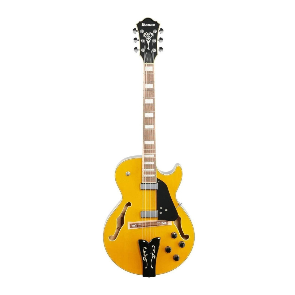 Ibanez GB10EM George Benson Signature Hollow Body Electric Guitar (Right Hand, Antique Amber) -  GB10EMAA