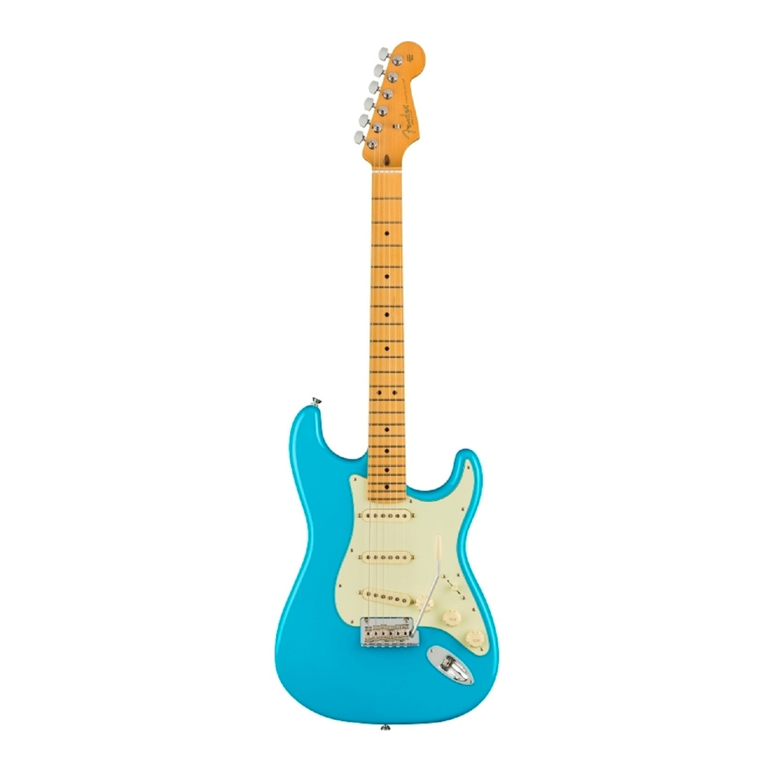 Fender American Professional II Stratocaster 6-String Electric Guitar (Right-Hand, Miami Blue) -  0113902719