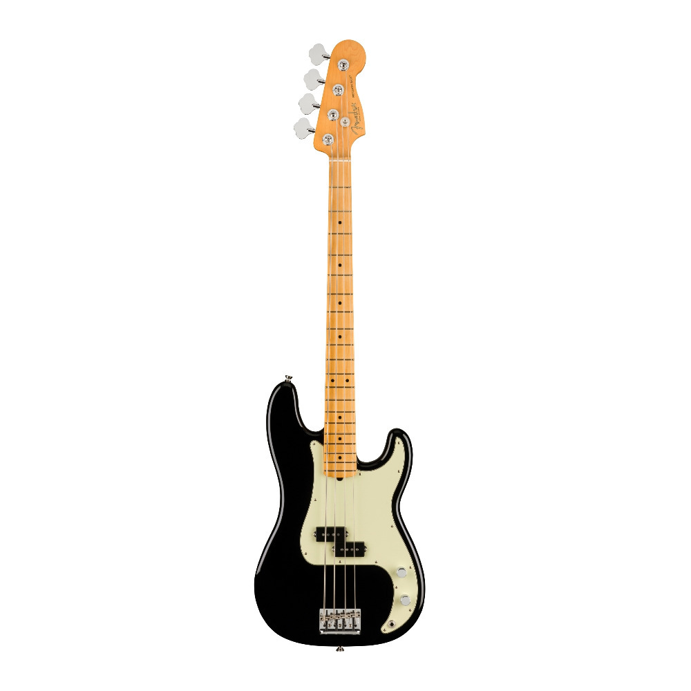 Fender American Professional II Precision 4-String Bass Guitar with Hardshell Case in Black -  0193932706