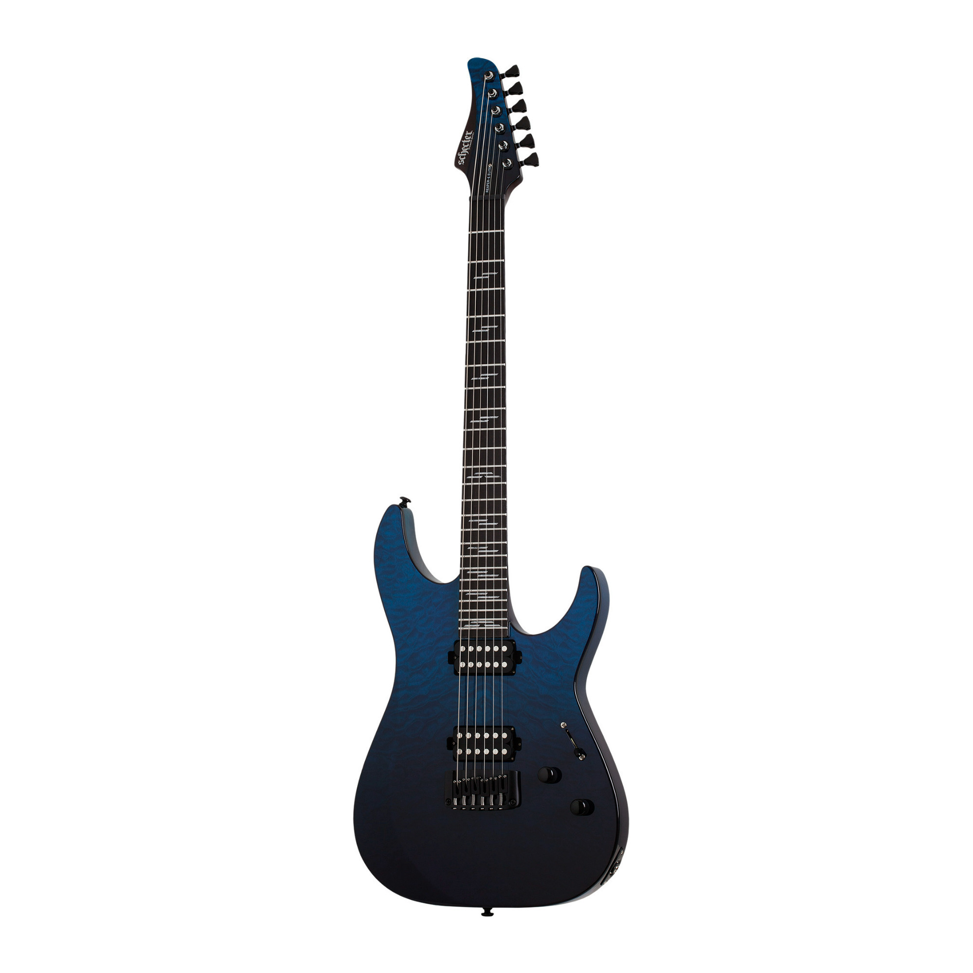 Schecter Reaper-6 6-String Electric Guitar with Ebony Fretboard (Deep Ocean Blue) -  SGR-2186