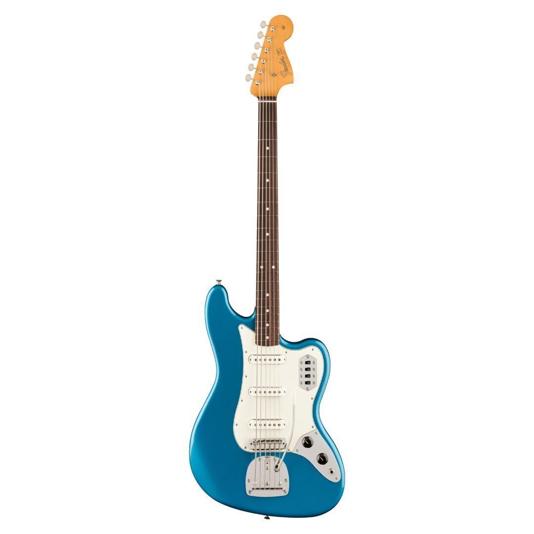 Fender Vintera II 60s Bass VI 6-String Vintage Bass Guitar (Right-Handed, Lake Placid Blue) -  0149240302