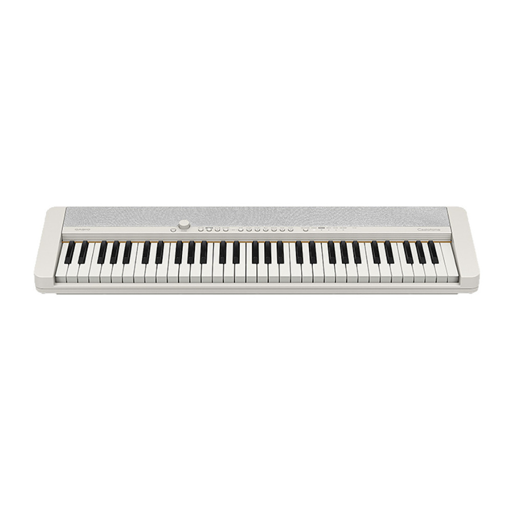 Casiotone CT-S1 61 Key Portable Piano with Touch Response in White -  CT-S1WE