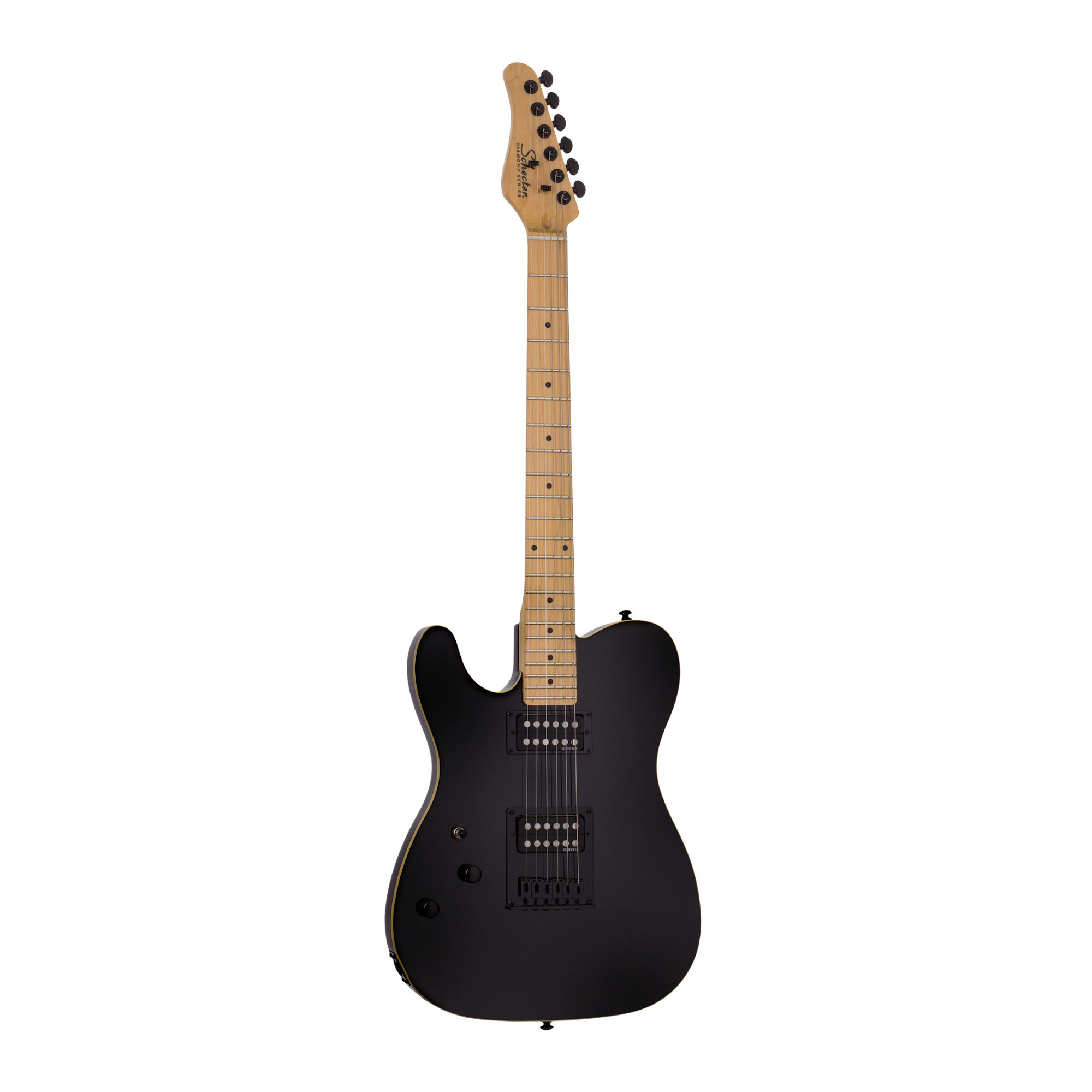 Schecter PT Left-Handed 6-String Electric Guitar in Gloss Black -  2200