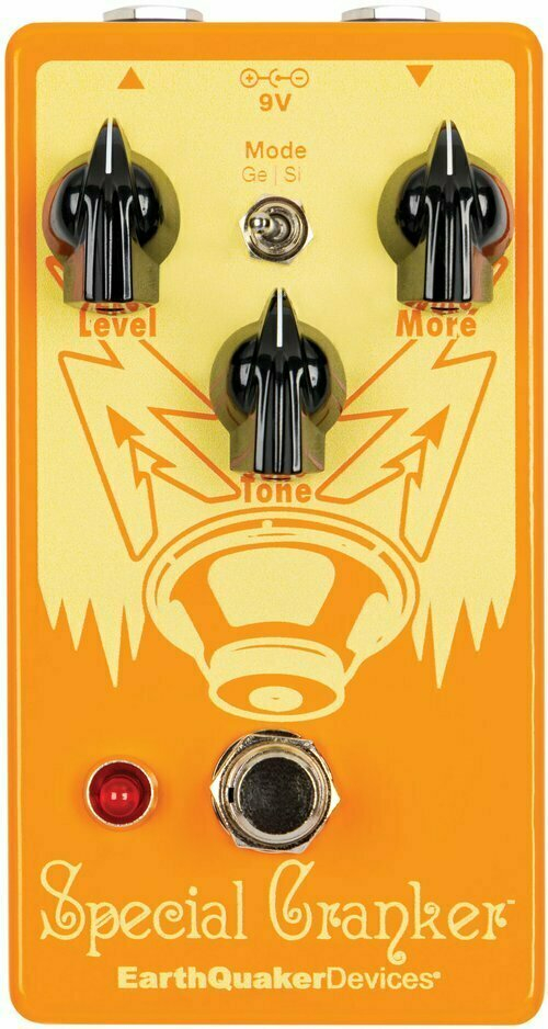 EarthQuaker Devices Special Cranker Overdrive Analog Distortion Pedal in Yellow -  EQDSPECV1USA