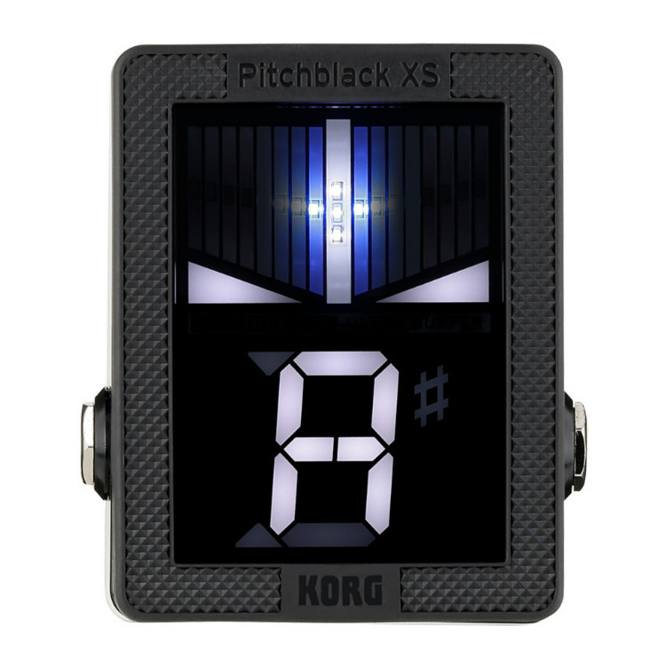 Korg PBX Pitchblack XS Compact Guitar Pedal Tuner with Integrated Display and Footswitch -  PBXS