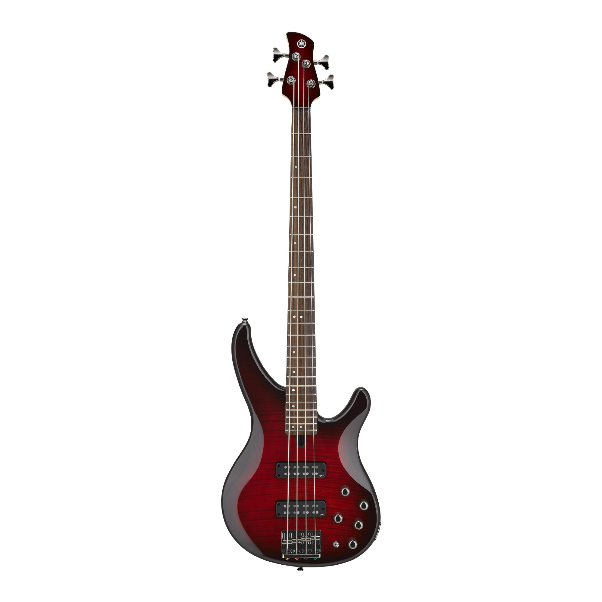 Yamaha TRBX604FM 4-String Electric Bass Guitar (Dark Red Burst) -  TRBX604FMDRB