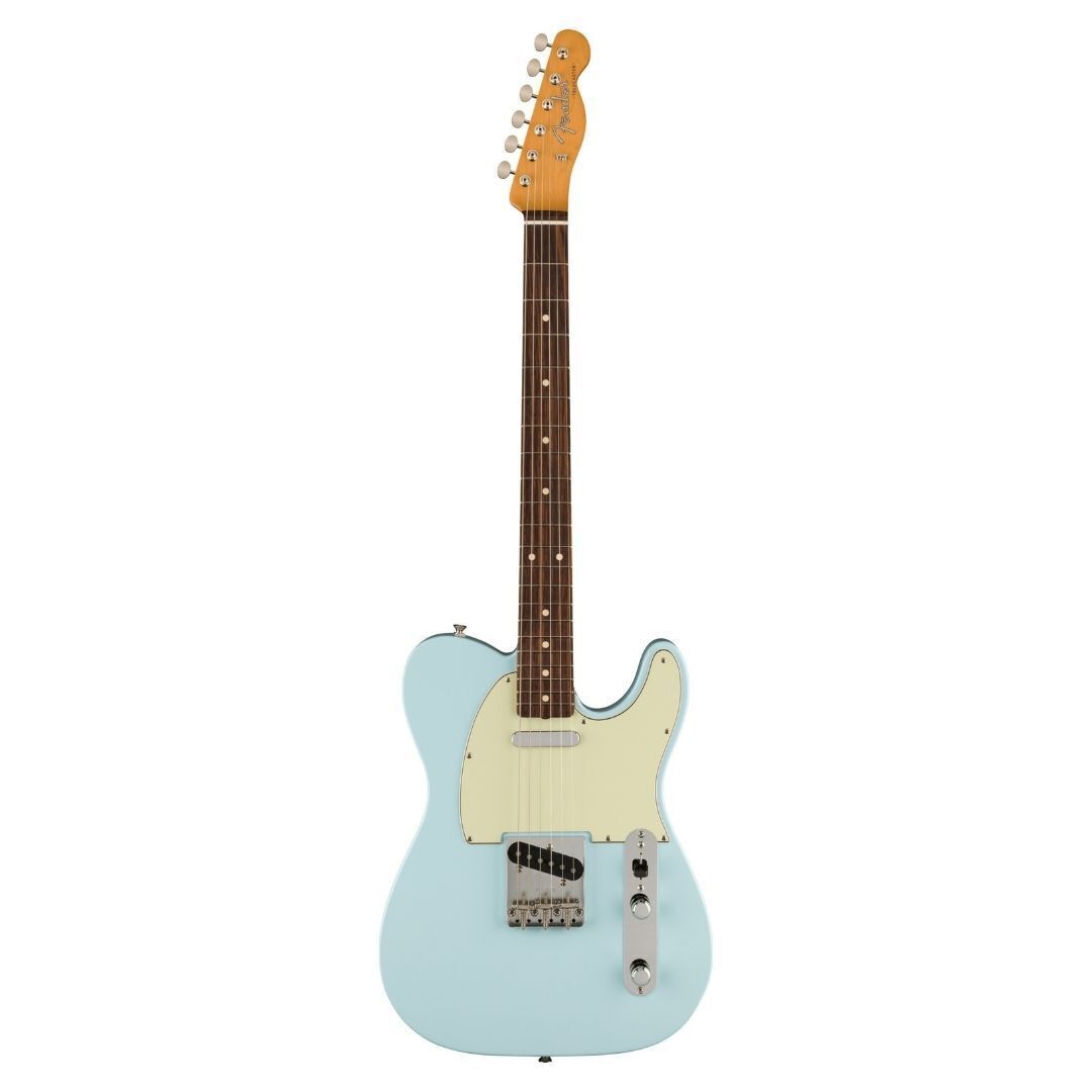 Fender Vintera II 60s Telecaster 6-String Alder Body Electric Guitar (Right-Handed, Sonic Blue) -  0149050372