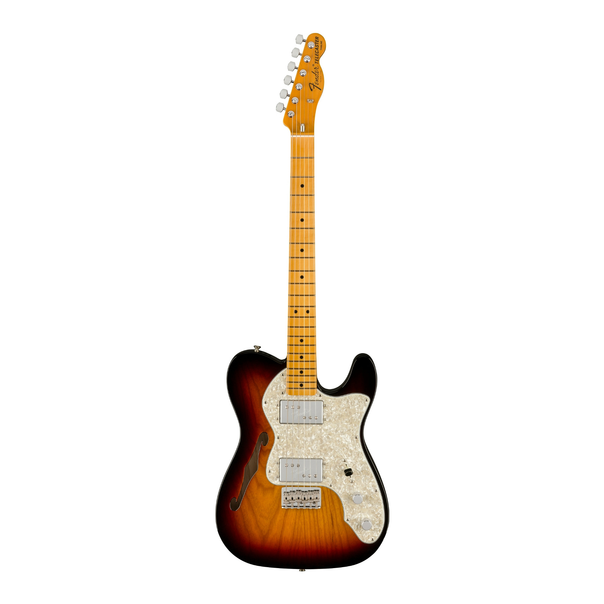 Fender American Vintage II 1972 Telecaster 6-String Thinline Electric Guitar (3-Color Sunburst) -  0110392800