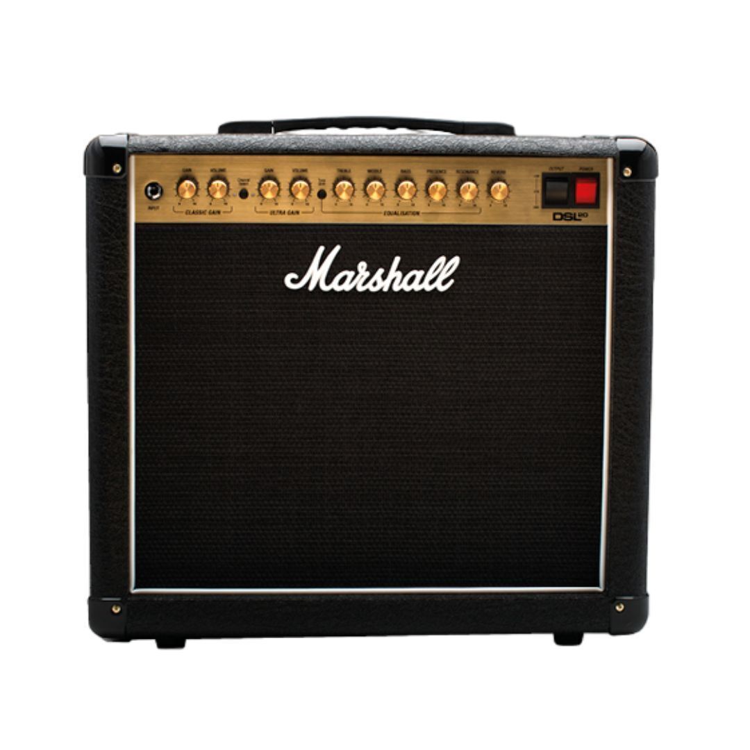 Marshall Amps DSL20CR 20 Watt, 2-Channel, 1x12-Inch Guitar Combo Amplifier with Digital Reverb -  M-DSL20CR-U