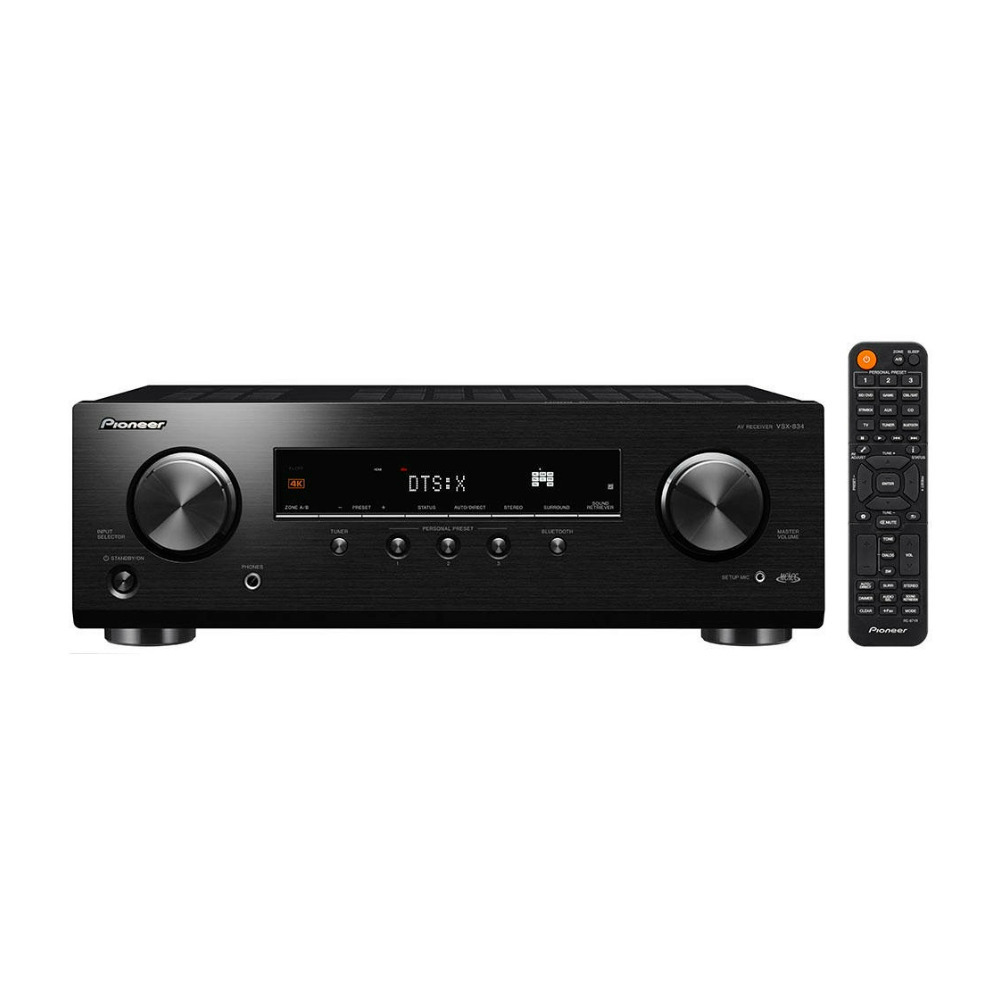 Pioneer VSX-834 7.2-Channel A/V Receiver with Dolby Atmos 4K Ultra HD HDR in Black -  VSX834
