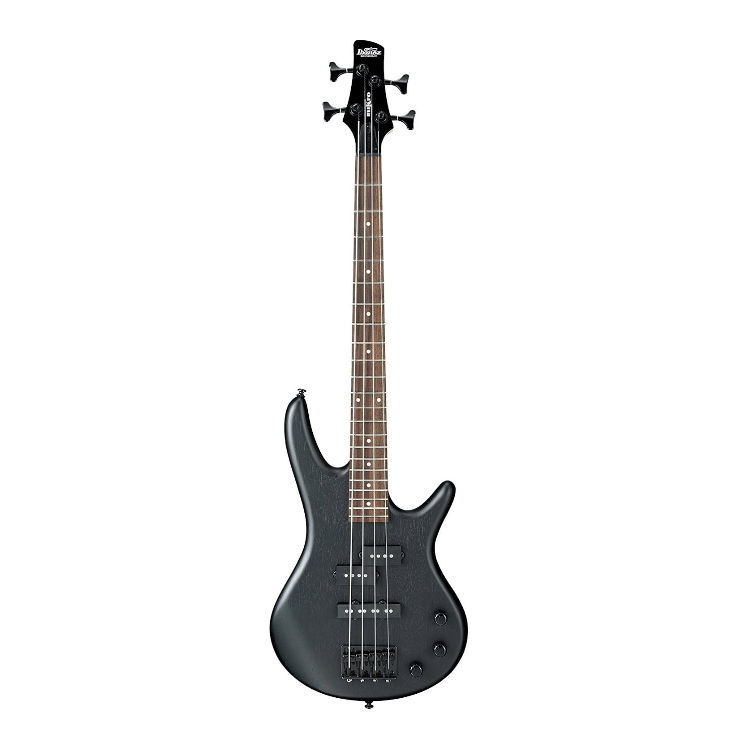 Ibanez Mikro GSRM20 28.6"" Scale Electric Bass Guitar in Black -  GSRM20BWK