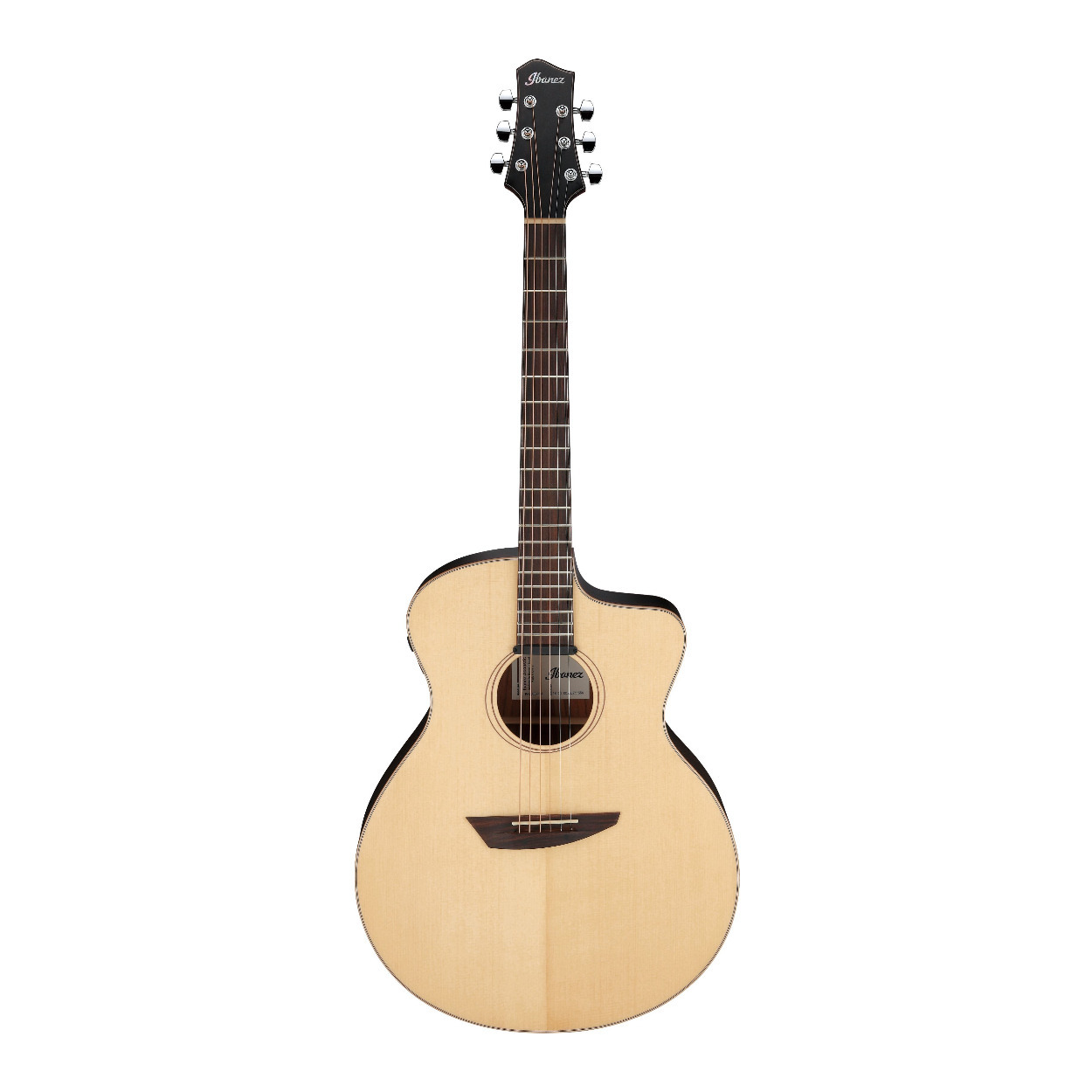 Ibanez PA300E 6-String Acoustic Electric Guitar (Right Hand, Natural Satin) in Brown -  PA300ENSL