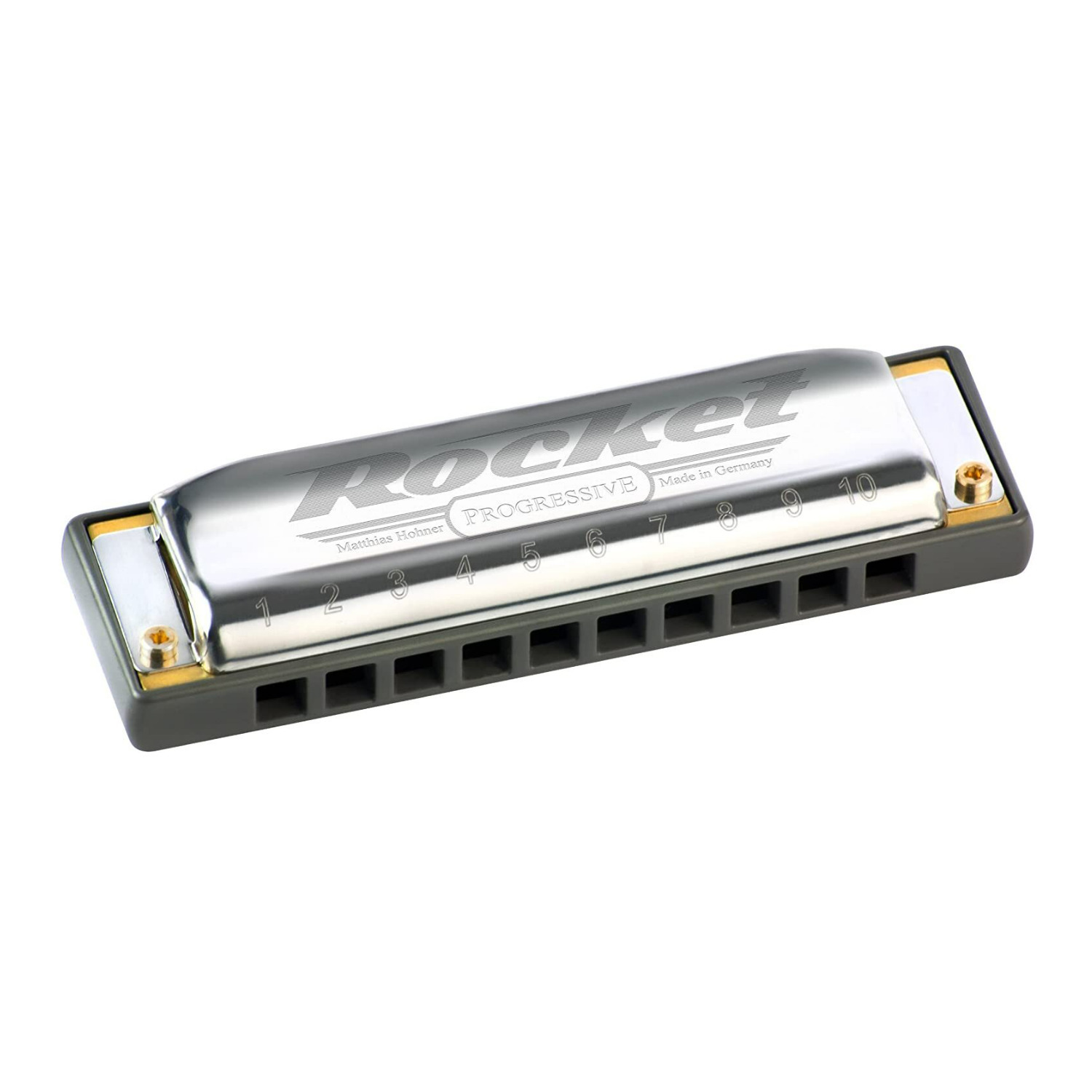Rocket Harmonica in Silver - HOHNER M2013BXG