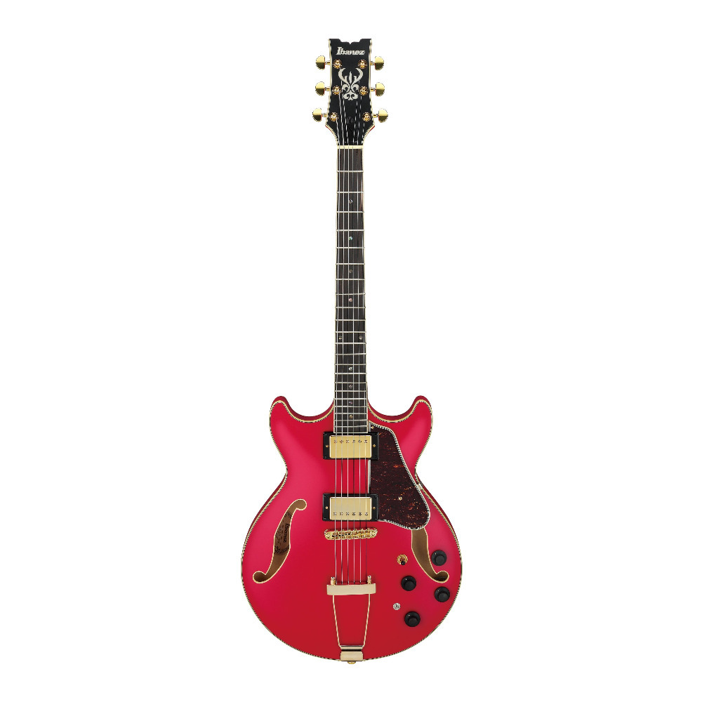 Ibanez AM Artcore Expressionist Hollow Body 6-String Electric Guitar (Cherry Red Flat, Right-Handed) -  AMH90CRF