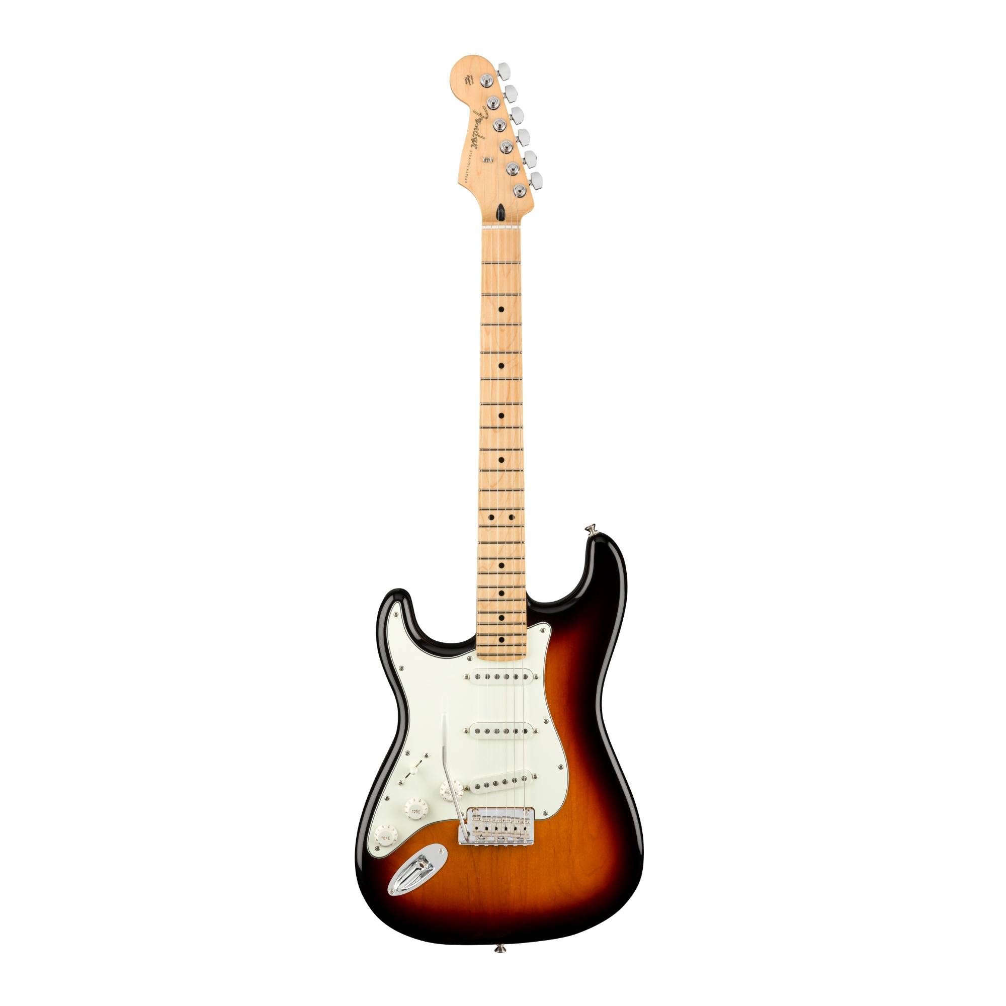 Fender Player Stratocaster 6-String Electric Guitar (Left-Hand, 3-Color Sunburst) -  144512500