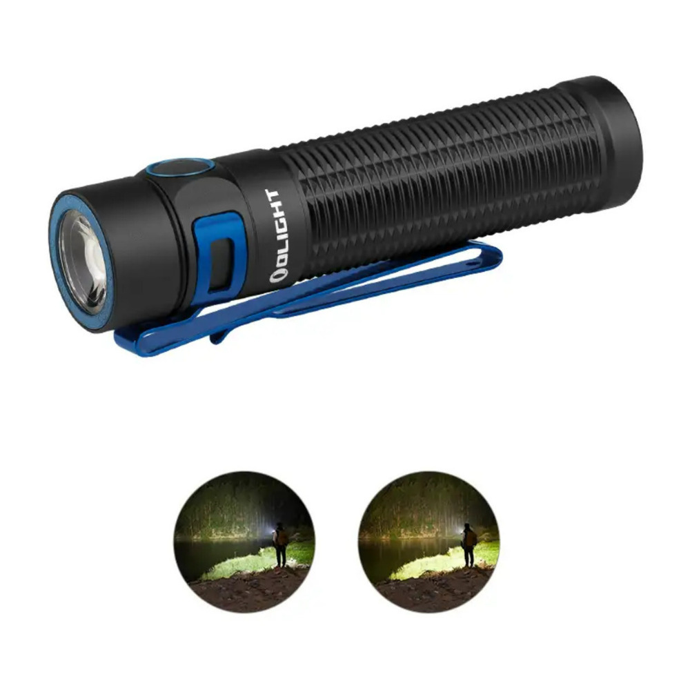 Olight Baton 3 Pro Max 2500 Lumens Rechargeable EDC Flashlight (Black, Neutral White LED) -  BATON3PROMAXNW
