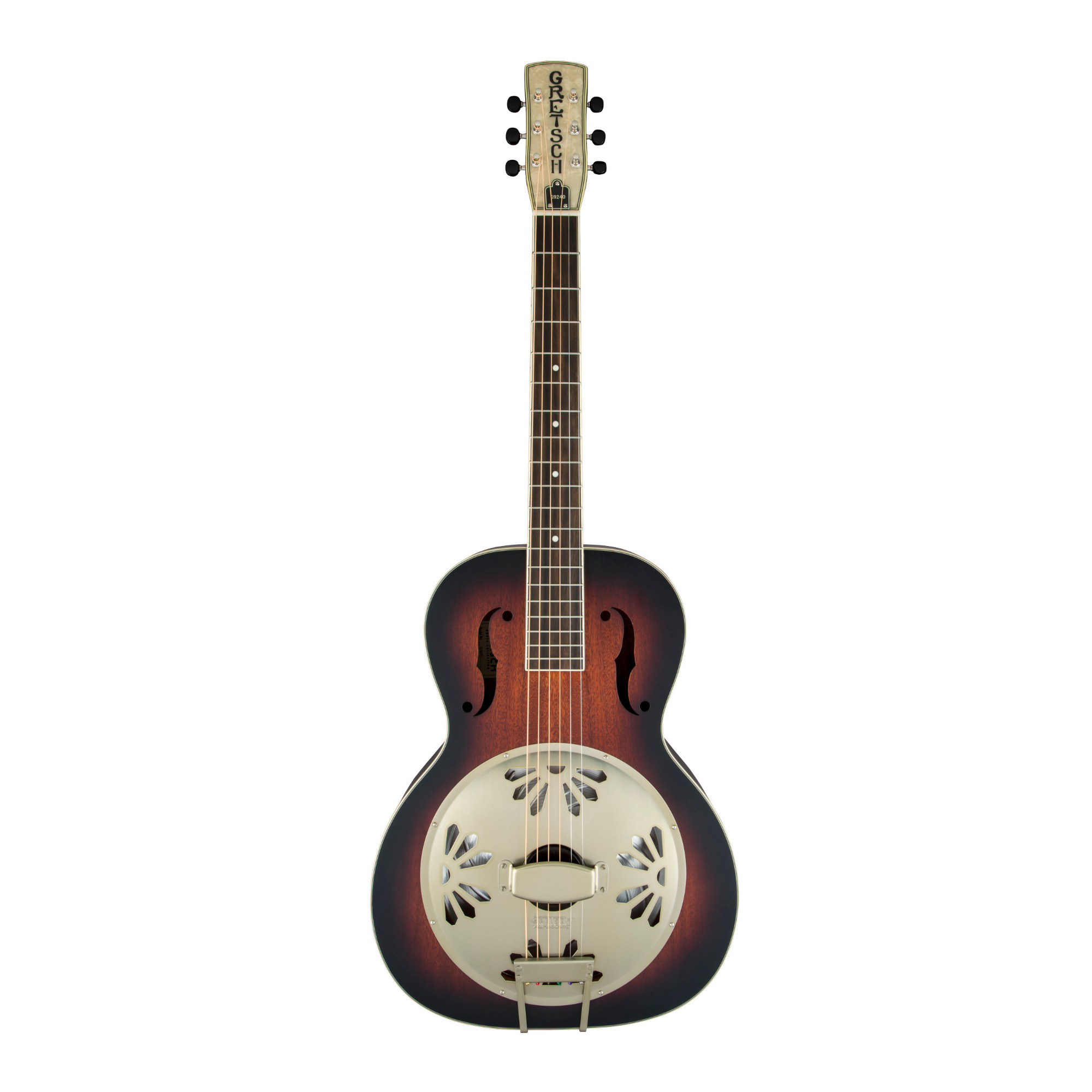 Gretsch Alligator Mahogany Round Neck Resonator 6-String Guitar (Right-Handed, 2-Color Sunburst) -  2718013503