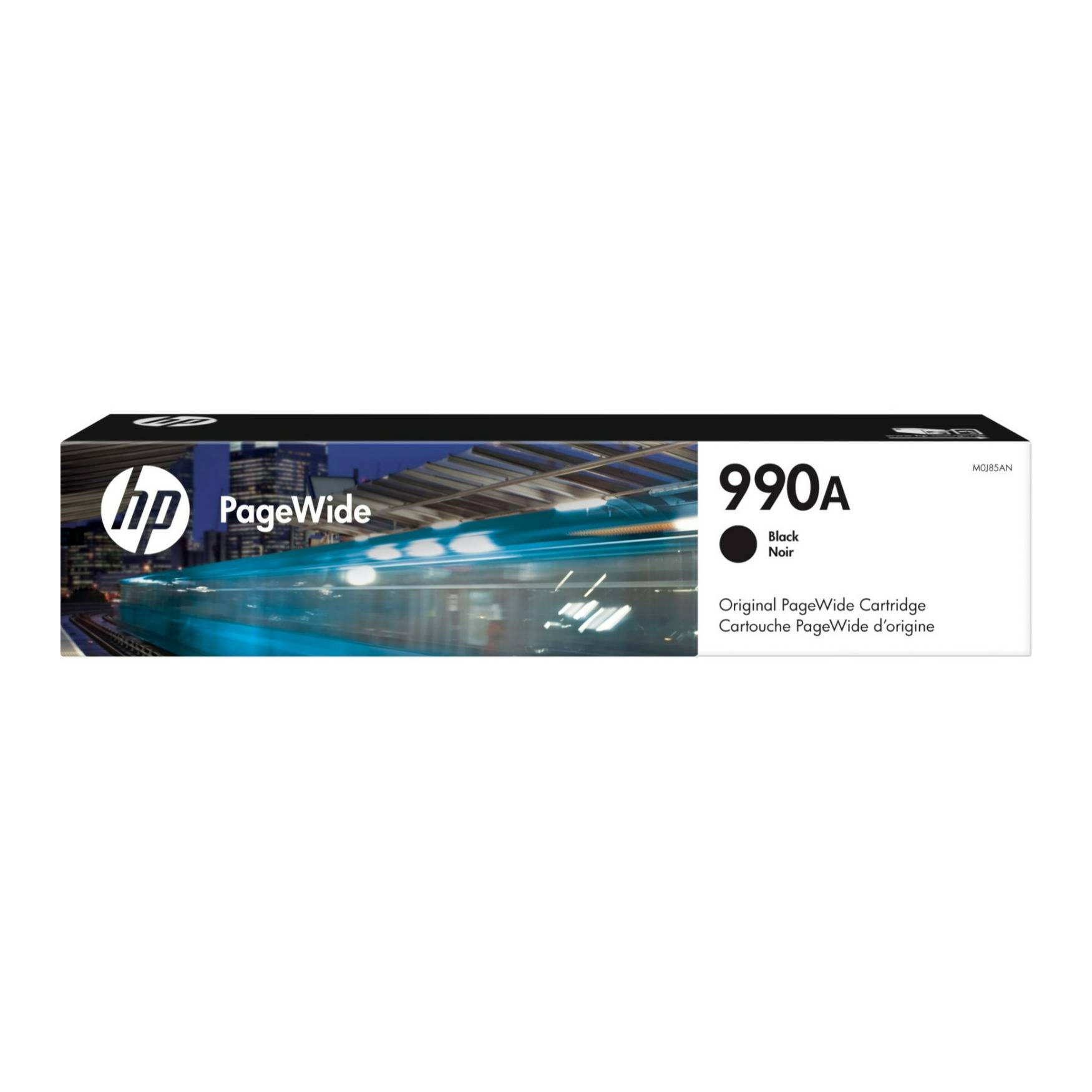HP 990A Black Original PageWide Cartridge, Easy to Install (10,000 Pages Capacity)
