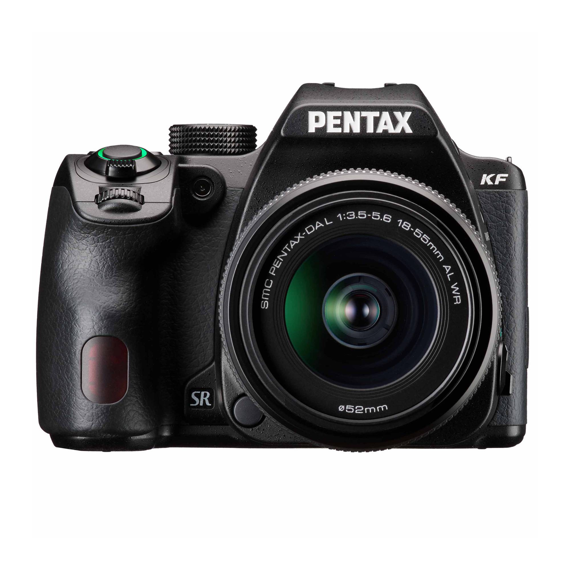 Pentax KF DSLR Camera Kit (Black) with PENTAX DA L 18-55mm F3.5-5.6 AL WR Lens