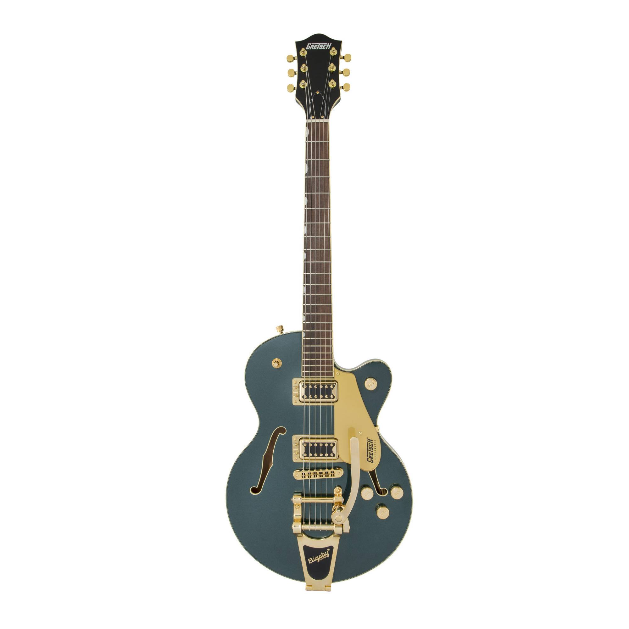 Gretsch G5655TG Electrometric Center Block Jr. Single-Cut 6-String Electric Guitar (Cadillac Green)