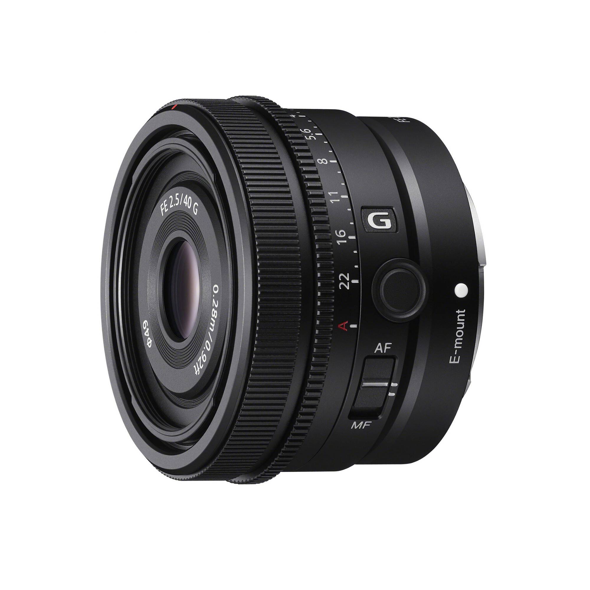 Sony SEL40F25G FE 40mm f/2.5 G Full-Frame Ultra-Compact G Lens