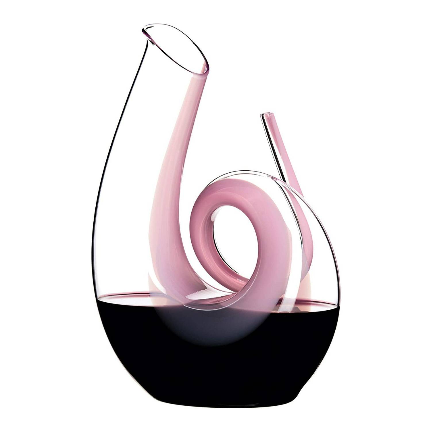 Riedel Curly Decanter (Pink)