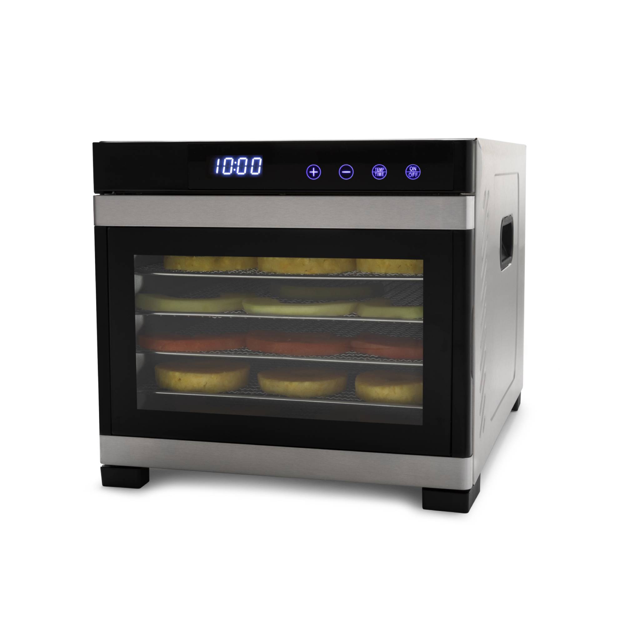 ChefWave Secco Pro Food Dehydrator with 6 Drying Racks (Stainless Steel)