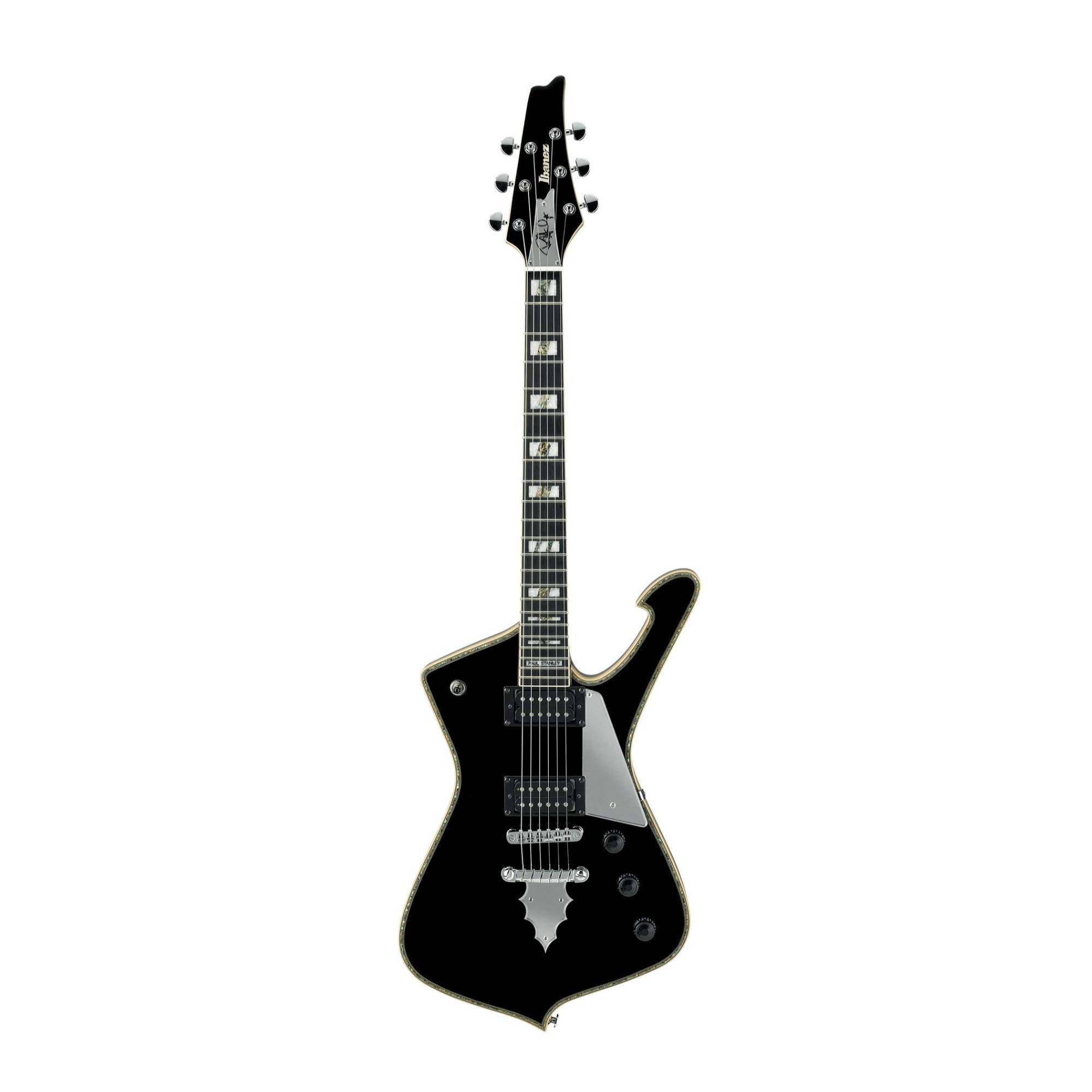 Ibanez Paul Stanley Signature 6-String Electric Guitar (Right-Handed, Black)