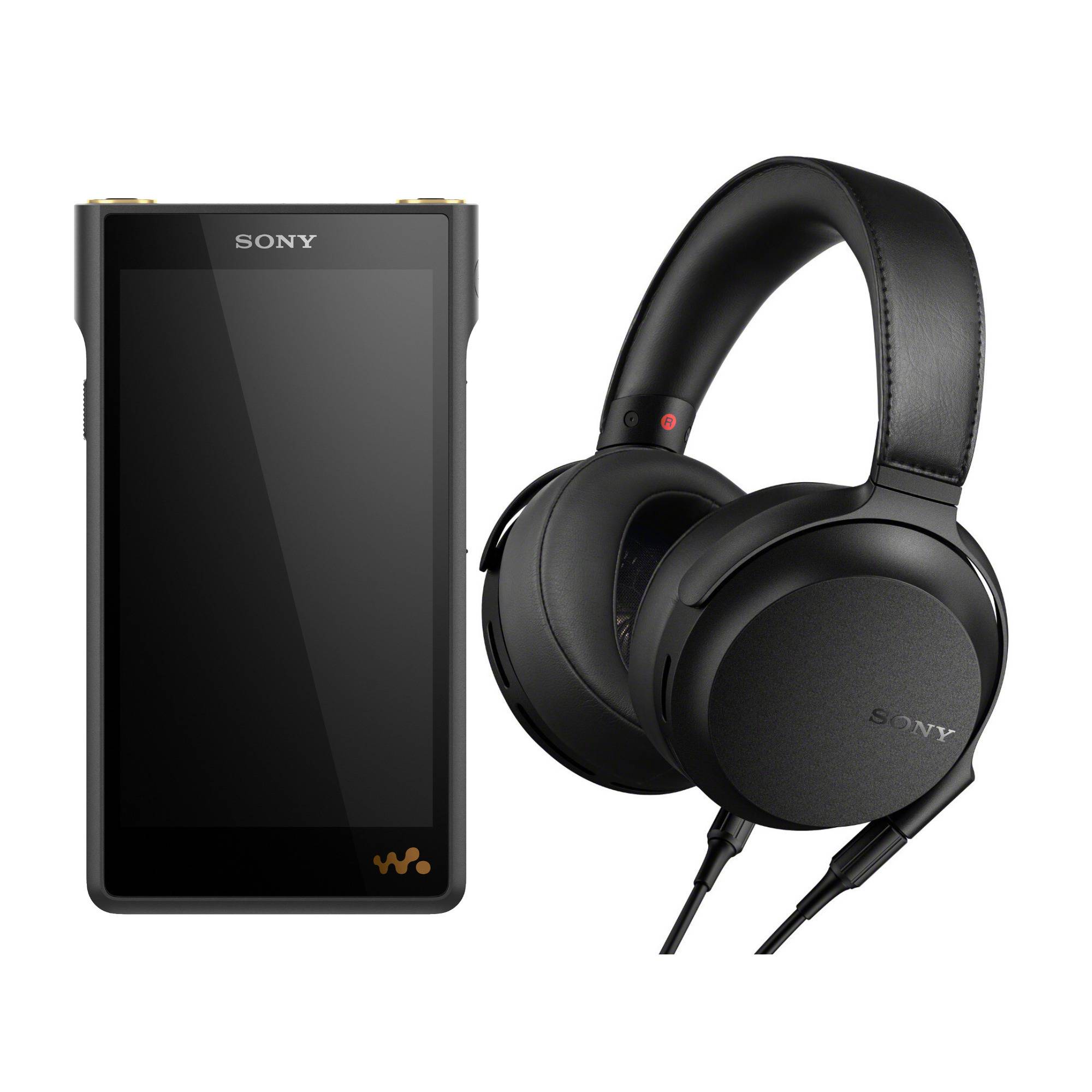 Sony NW-WM1AM2 Walkman Digital Music Player with Sony MDR-Z7M2 Hi-Res Stereo Overhead Headphones