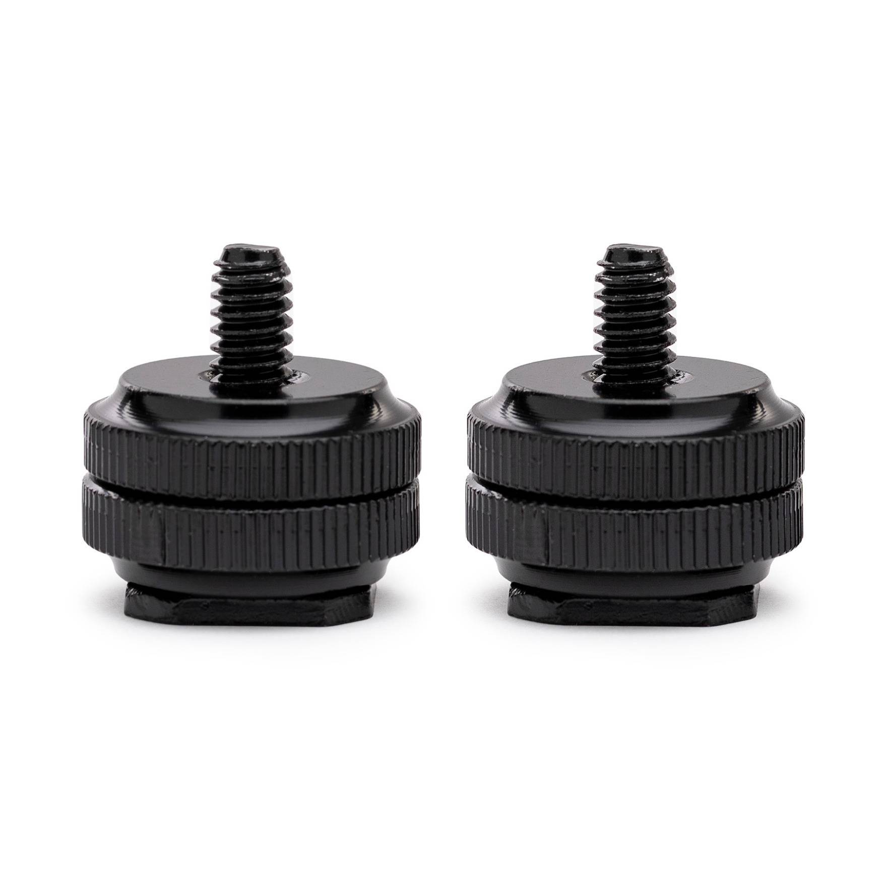 Koah Hot Shoe to 1/4-Inch-20 Male Post Adapter (2-Pack)