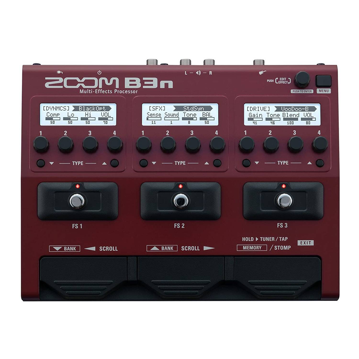 Zoom B3n Multi-Effects Processor For Bass Guitar
