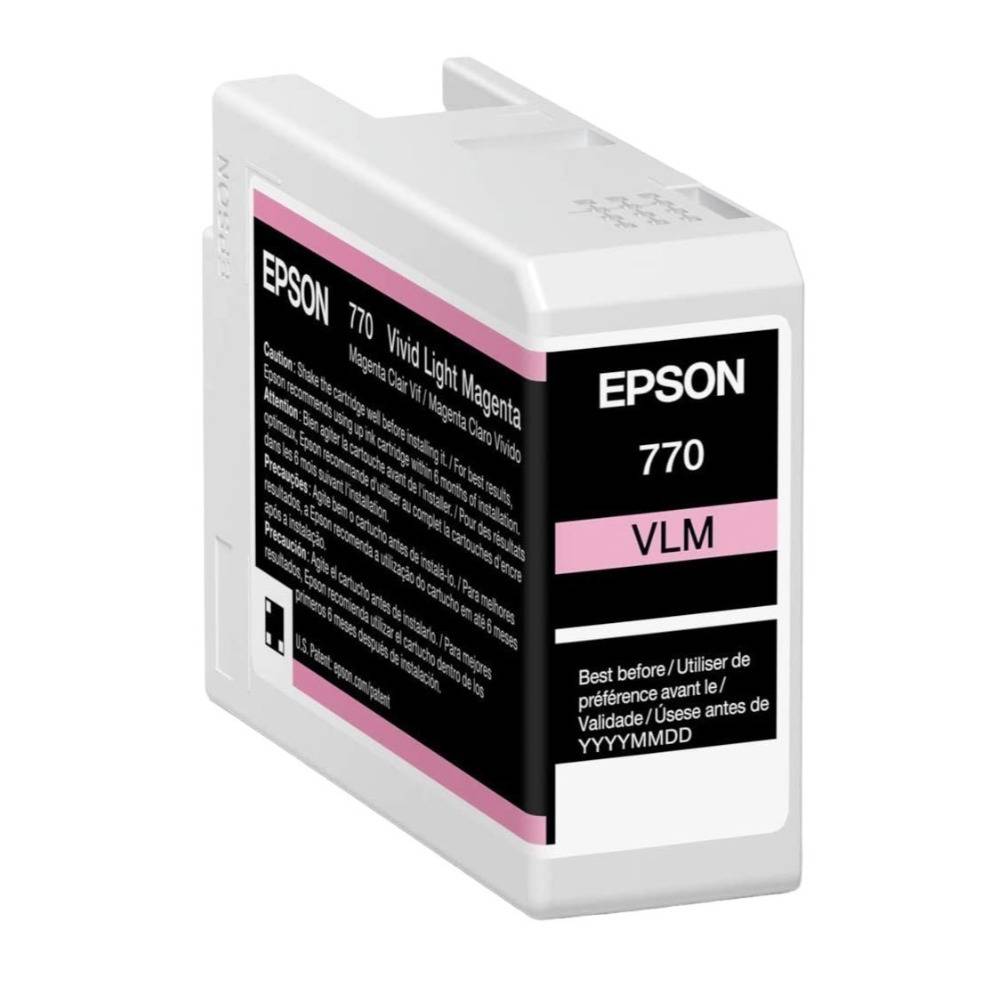 Epson UltraChrome Pro 770 Original Ink Cartridge (Vivid Light Magenta)