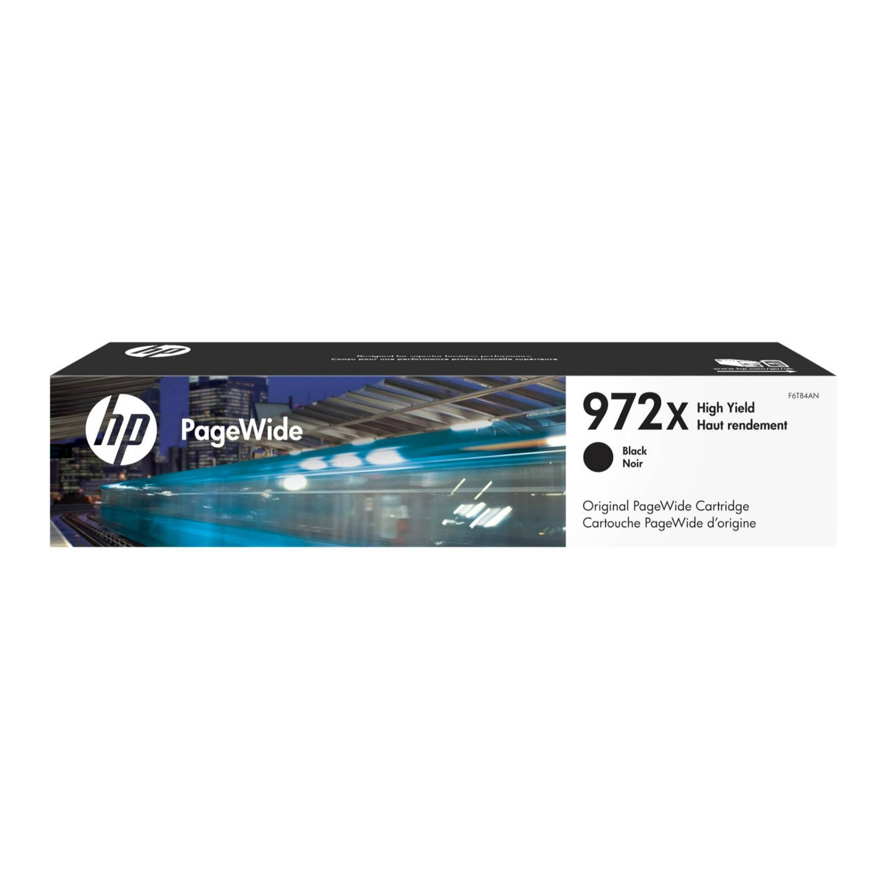 HP 972X Affordable, Pigment Based Black High Yield Original Page Wide Ink Cartridge (10000 Pages)
