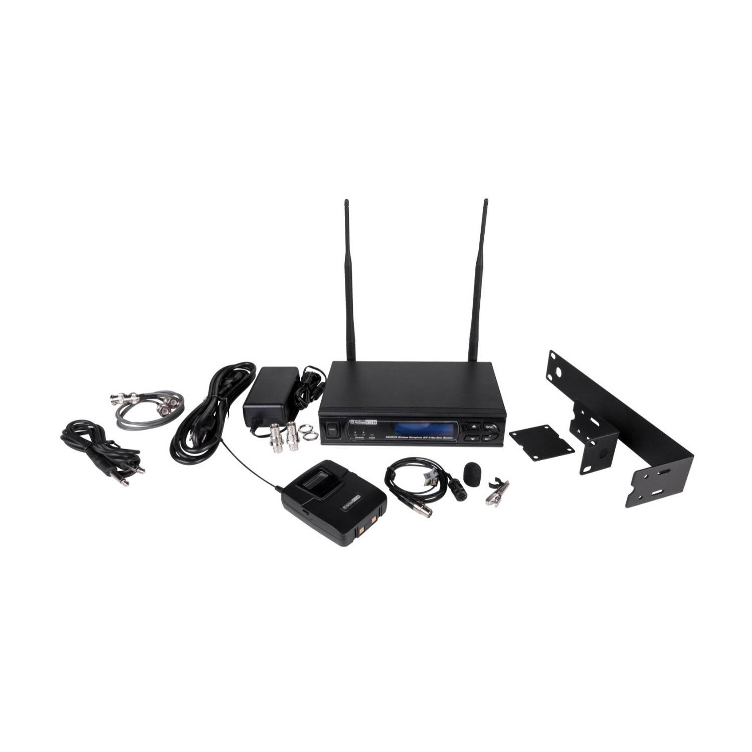 AtlasIED MW100BP-LM Wireless Microphone Kit with Lavalier Microphone