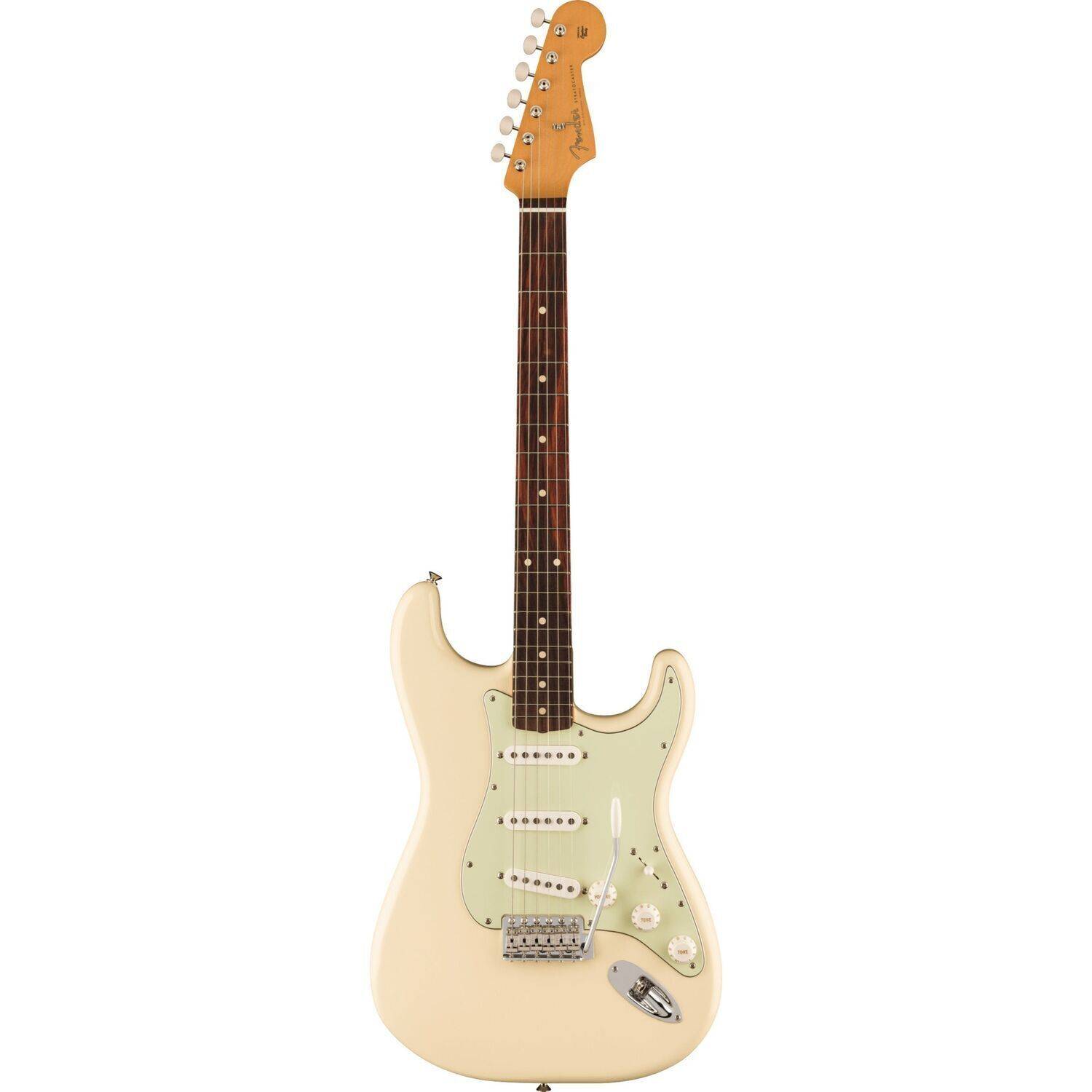 Fender Vintera II ‘60s Stratocaster 6-String Electric Guitar (Right-Handed, Olympic White)