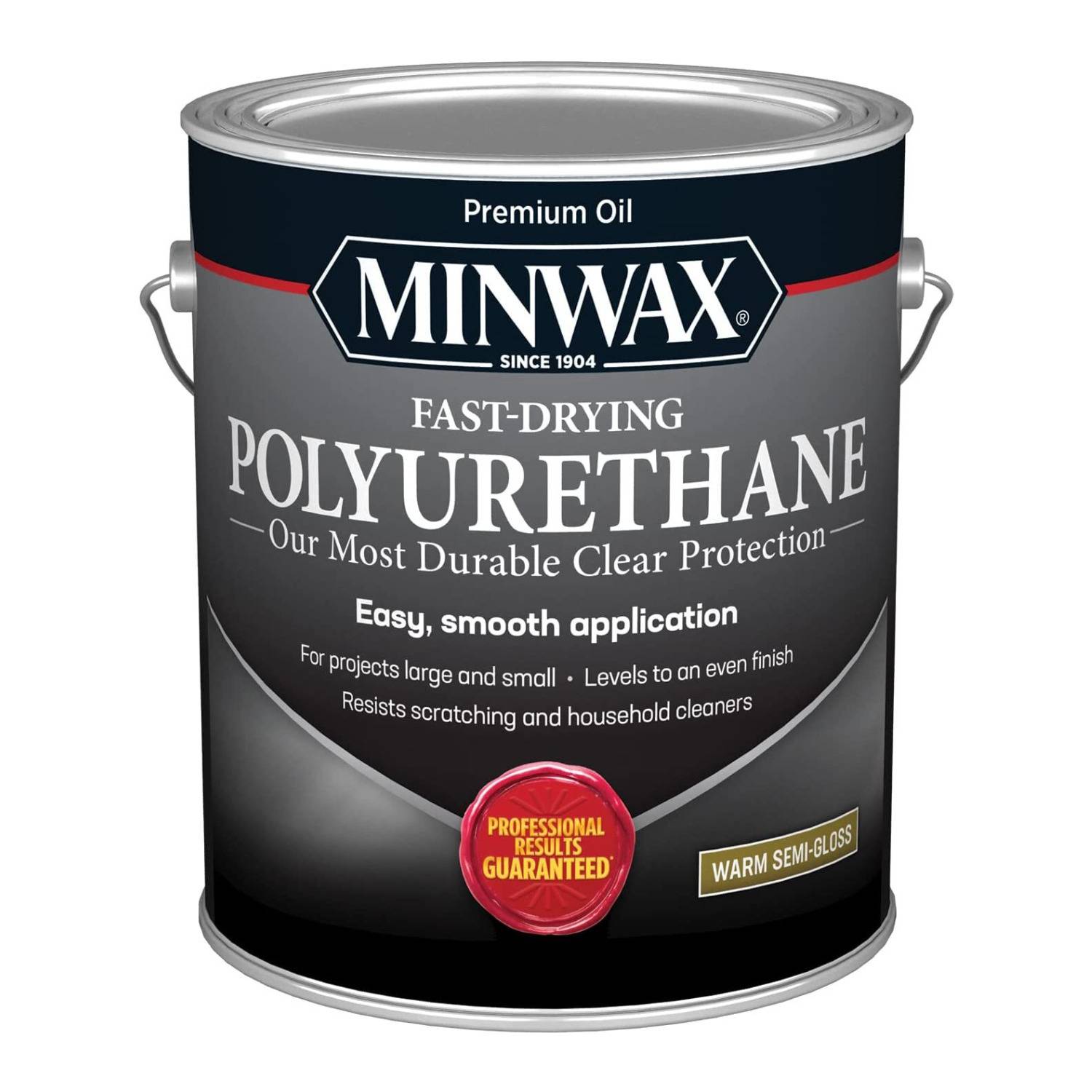 Minwax Clear Oil-Based Fast-Drying Polyurethane (1-Gallon, Semi-Gloss)