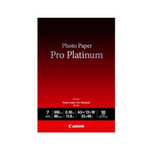 Canon Photo Paper Pro Platinum (13 x 19 Inch, 10 Sheets)