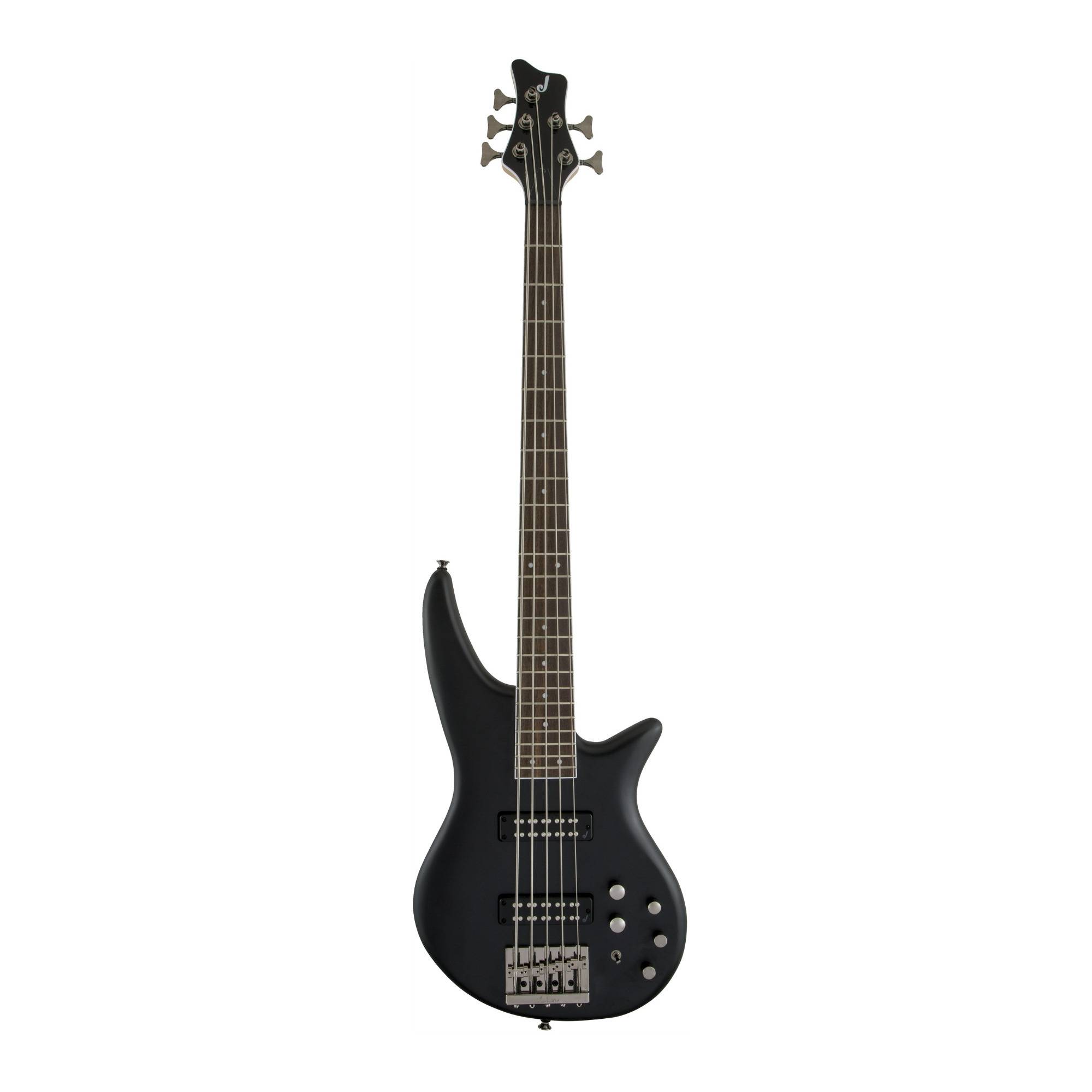 Jackson JS Series Spectra Bass JS3V 5-String Electric Guitar (Right-Handed, Satin Black)