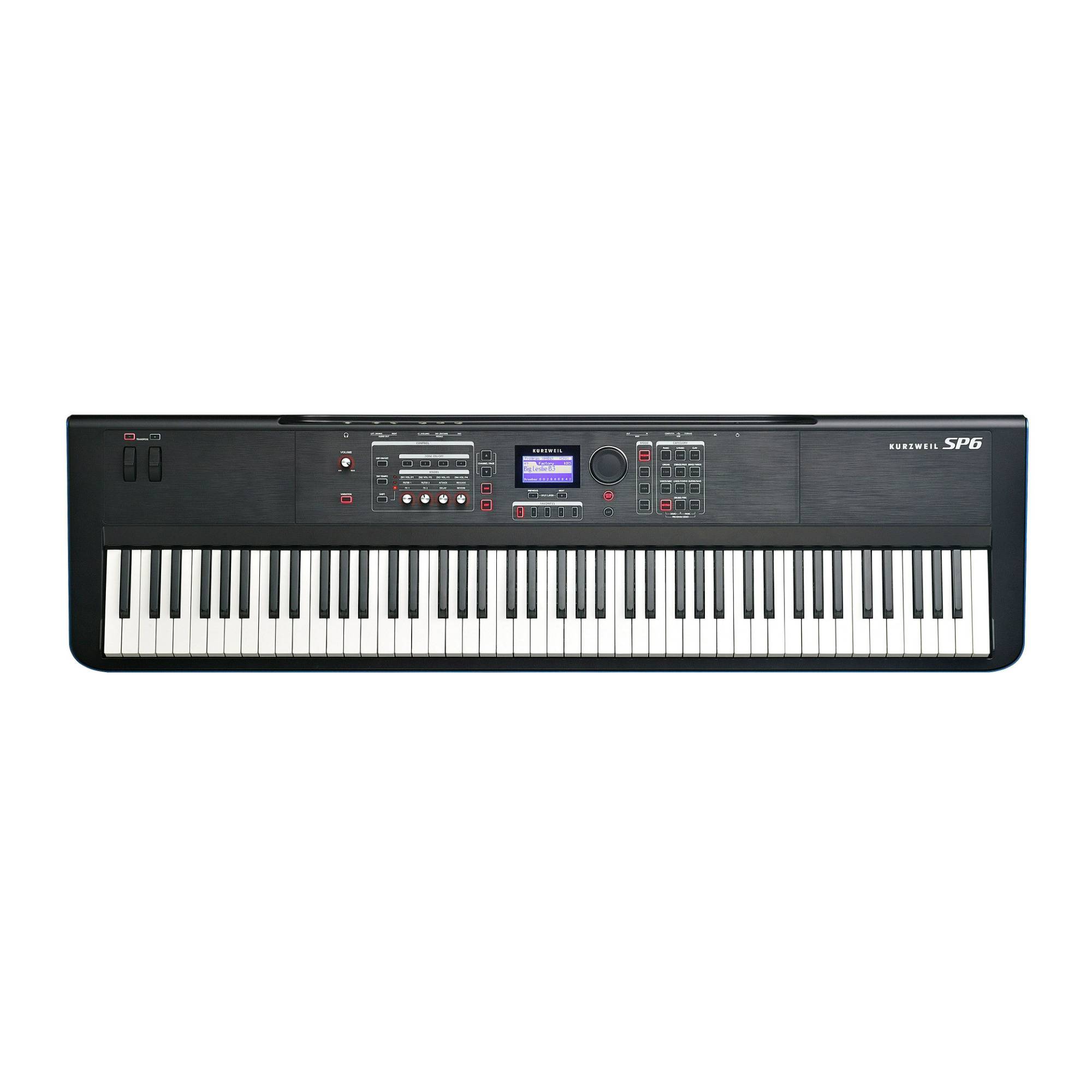 Kurzweil SP6 88-Key Stage Piano with LENA Processor, FlashPlay Technology and KSR
