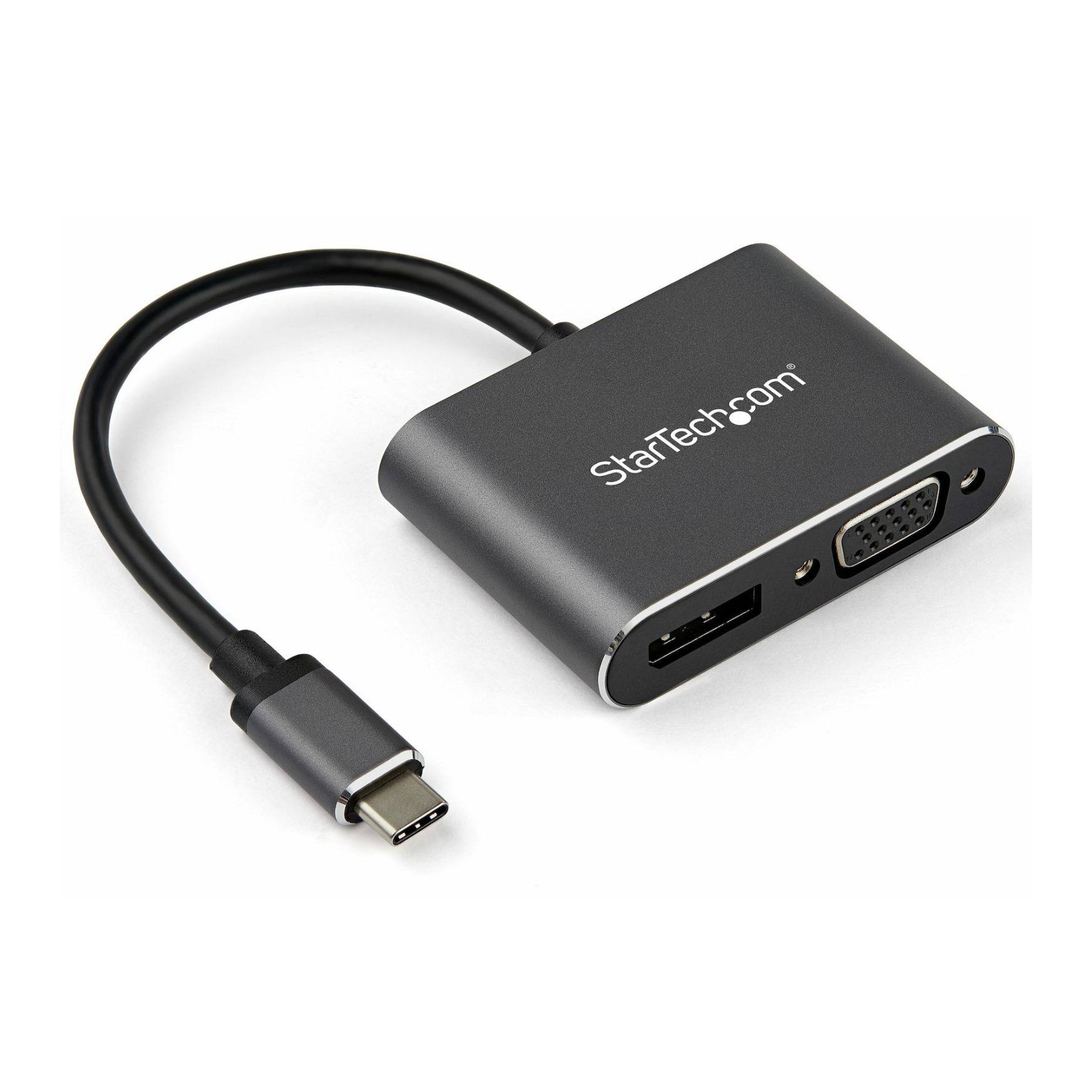 StarTech USB C to DisplayPort or VGA Adapter