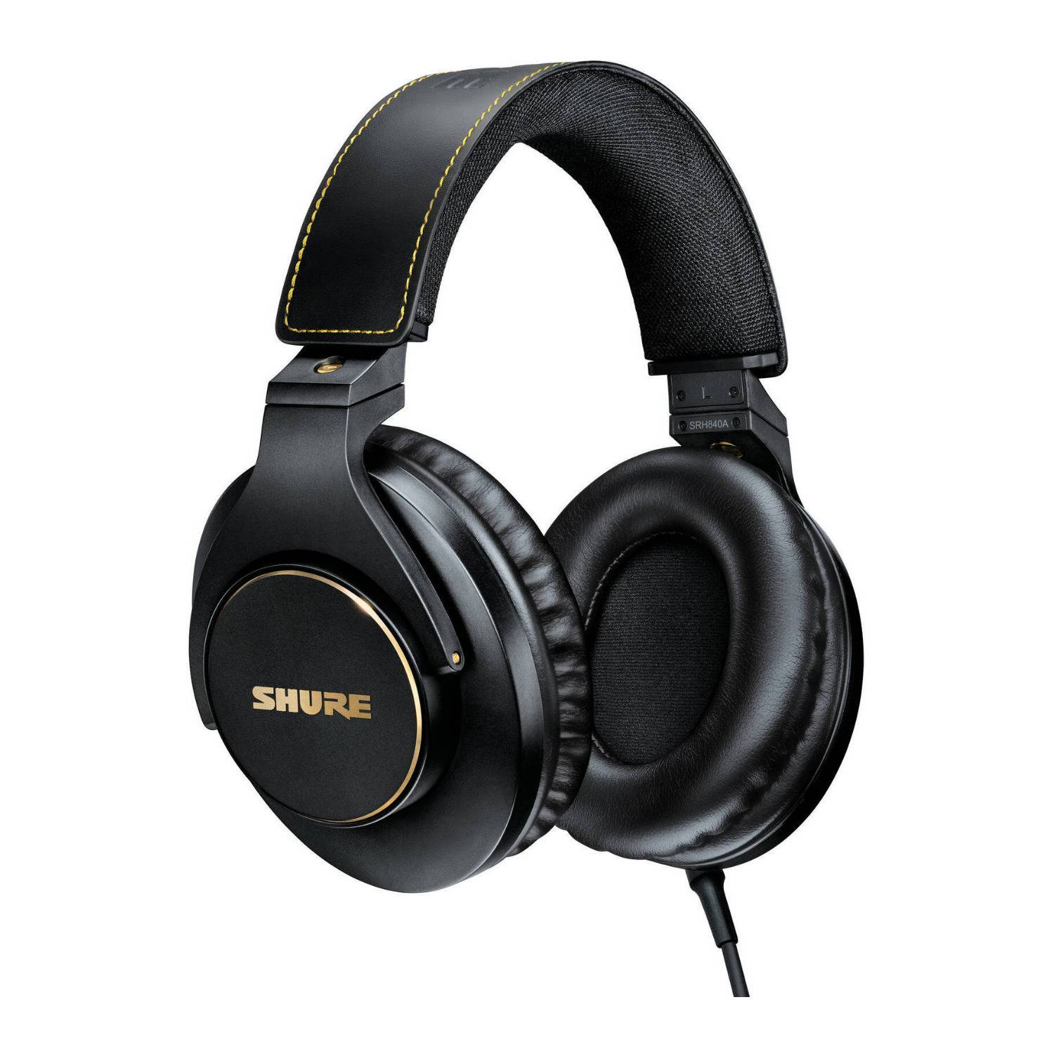 Shure Professional Studio Monitoring Headphones with Padded Headband and 40mm Dynamic Drivers