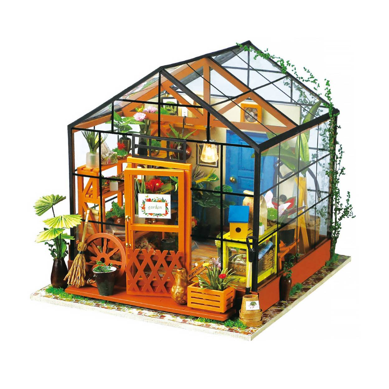 Robotime DG104 Rolife Cathy’s Flower DIY Miniature House