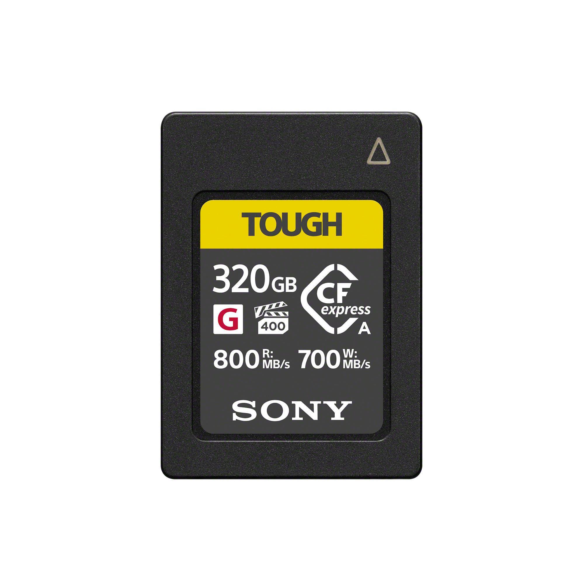 Sony CFexpress Type A 320GB Memory Card with 800MB/s Read and 700MB/s Write speed