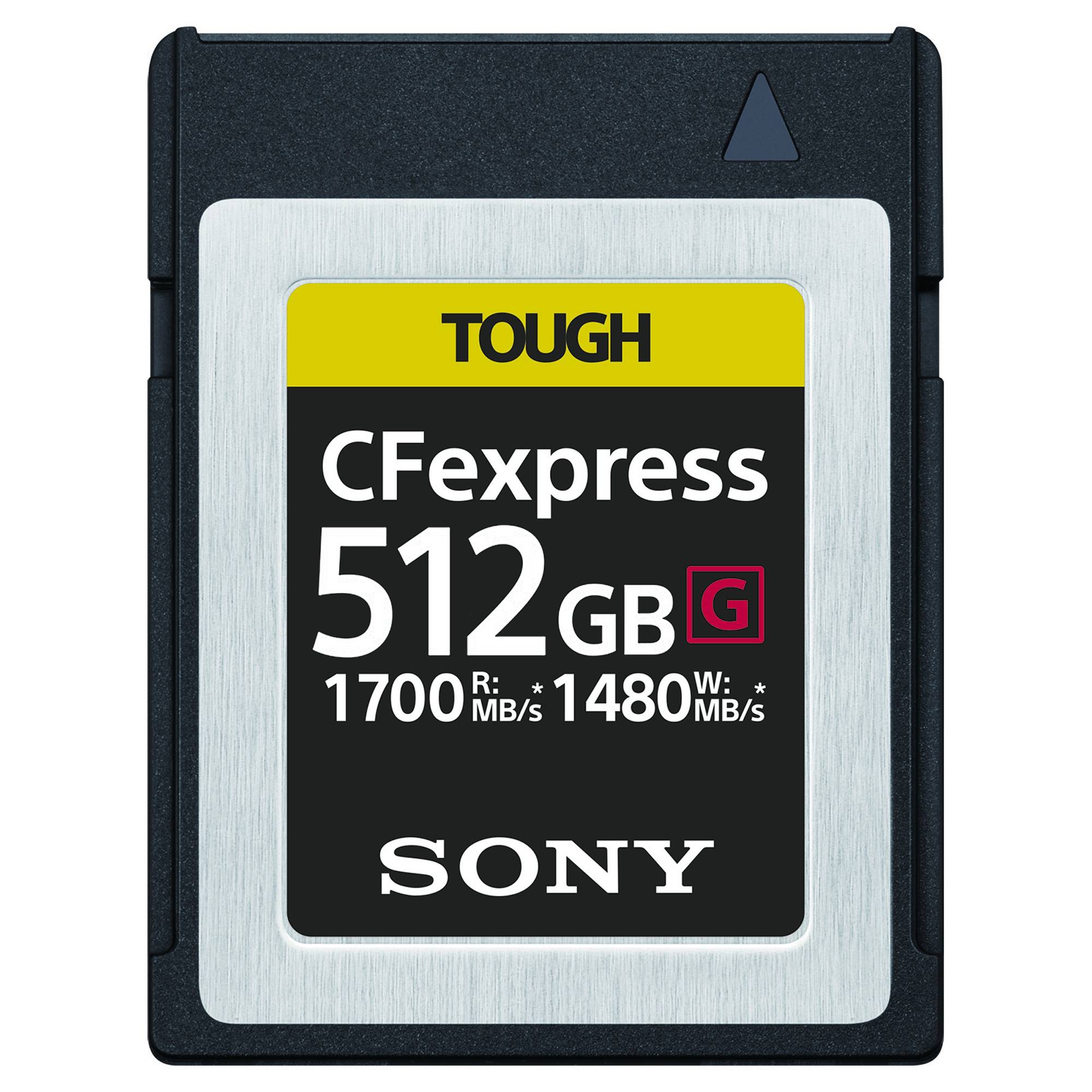 Sony 512GB TOUGH CEB-G Series CFexpress Type B Memory Card