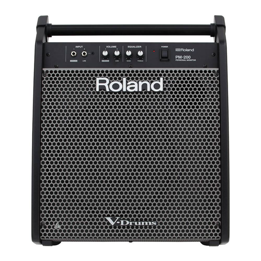 Roland PM-200 180-Watt Compact Electronic V-Drum Set Monitor with Versatile Onboard Mixing