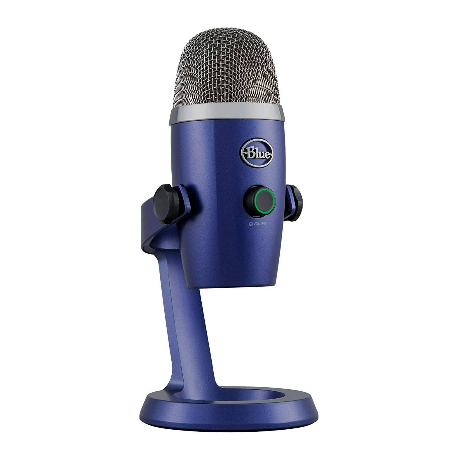 Blue Yeti Nano Premium USB Microphone with Blue Voice Effects (Vivid Blue)